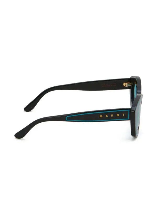 o1w1db11125 Size :OS /Oval-Frame Sunglasses in Black