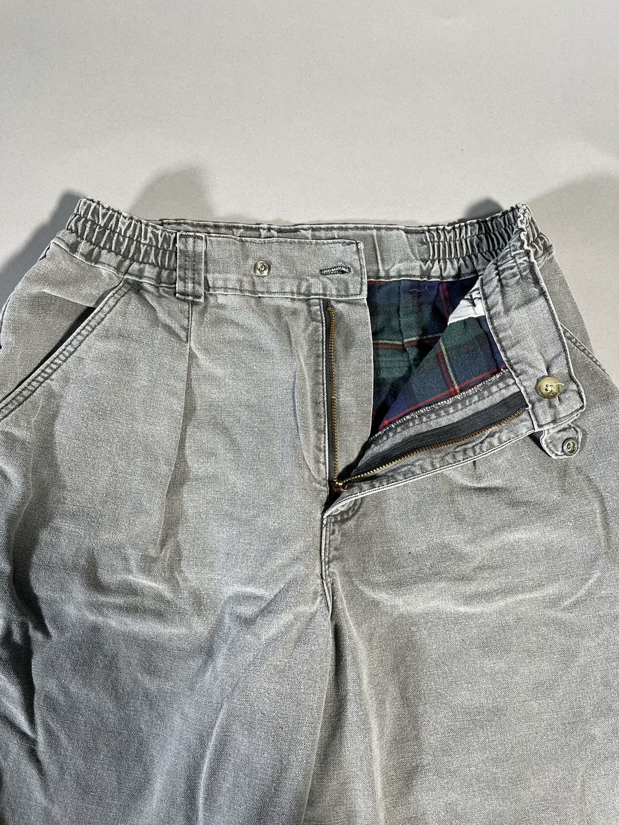 L.L. Bean × Vintage Vintage Flannel Lined L.L.Bean Jeans Size 32" / US 10 / IT 46 - 4 Thumbnail