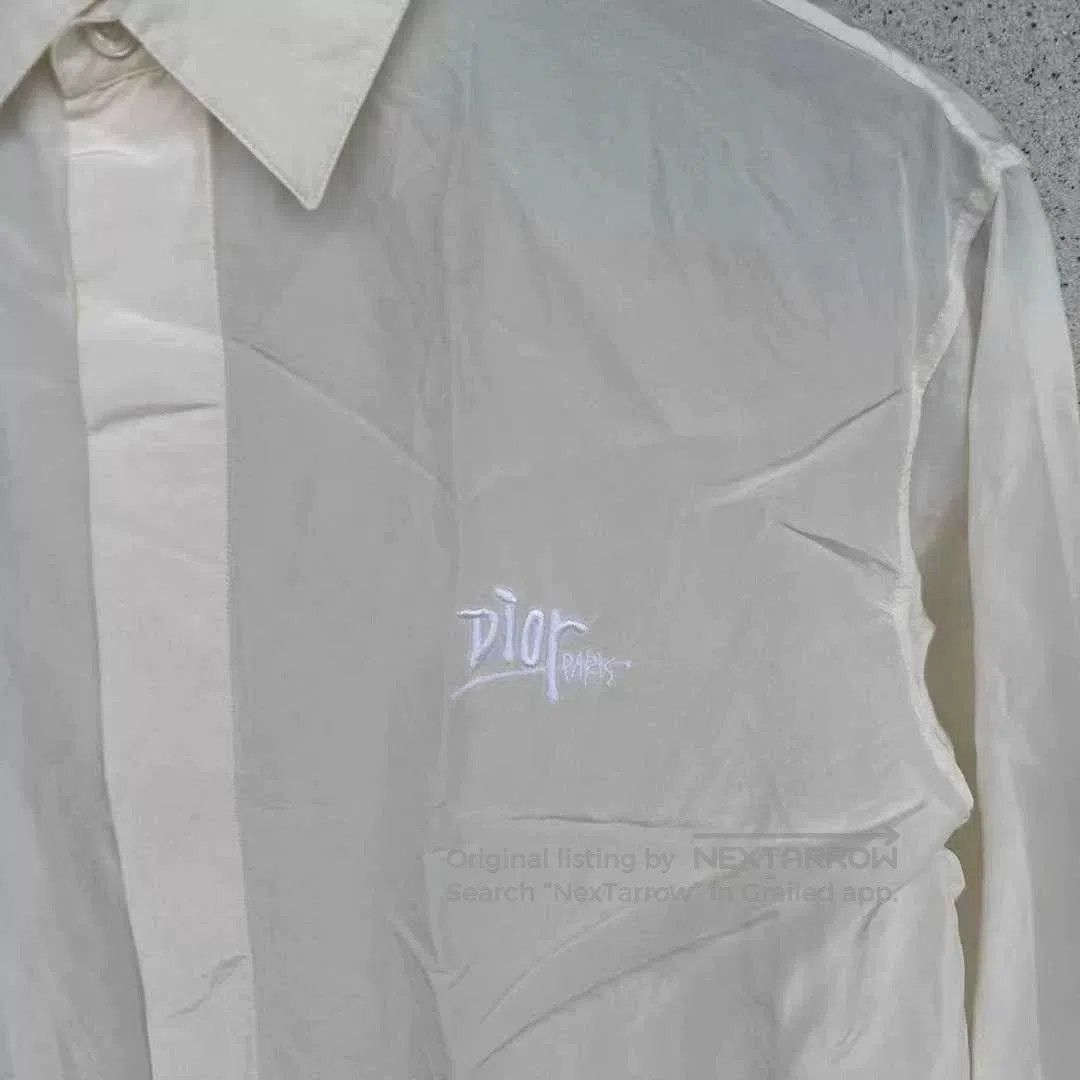 Japanese Brand Dior x Stussy Collaboration Shirt. Size US XXS / EU 40 - 3 Thumbnail