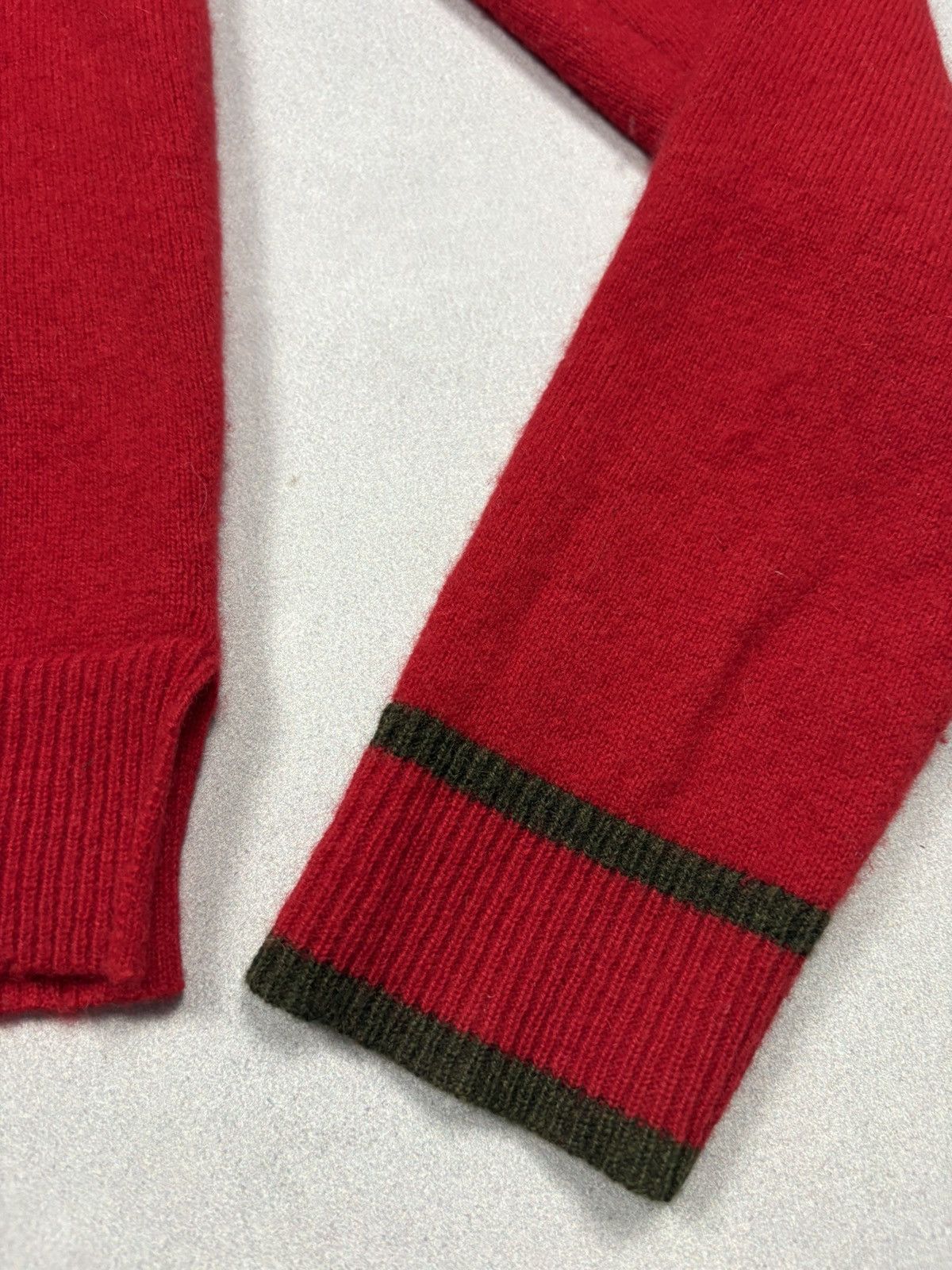 Zadig & Voltaire Zadig & Voltaire Cashmere V-Neck Women’s XS Red Knit Sweater Size XS / US 0-2 / IT 36-38 - 9 Thumbnail