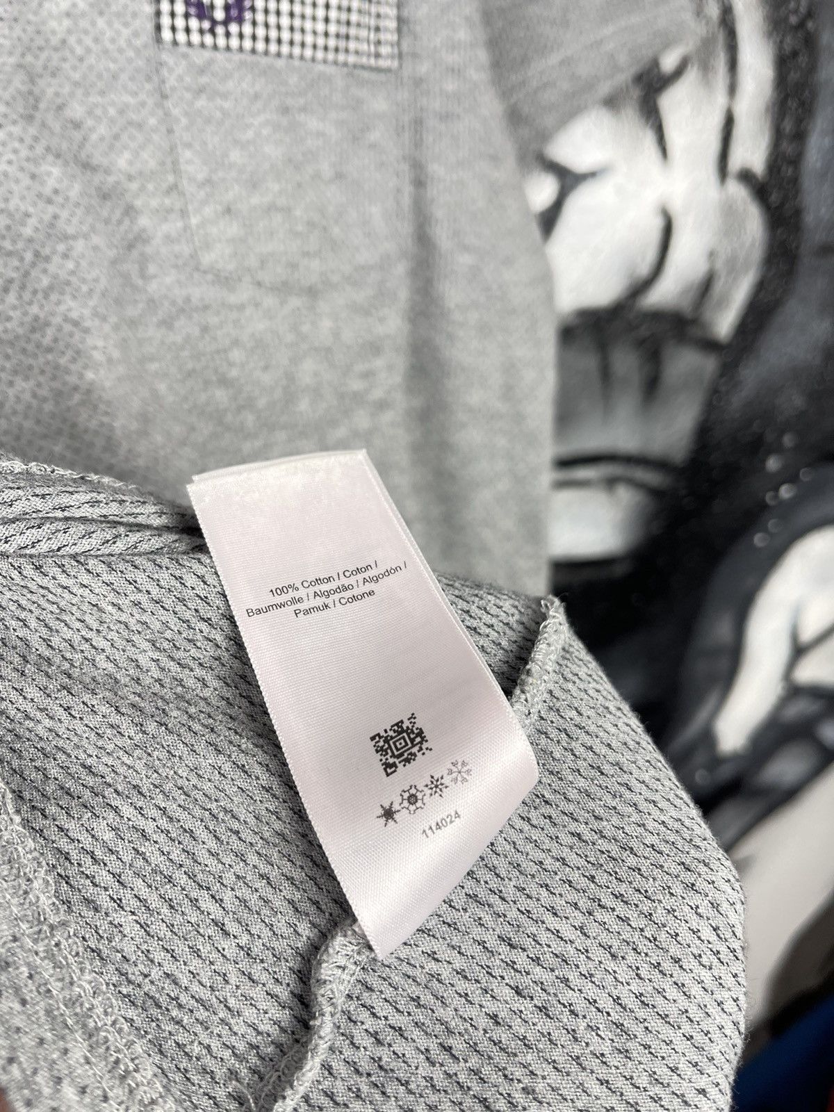 Fred Perry Fred Perry Front Pocket Embroidered Logo Grey Cotton Casual T-Shirt Men’s Size M Size US M / EU 48-50 / 2 - 10 Thumbnail