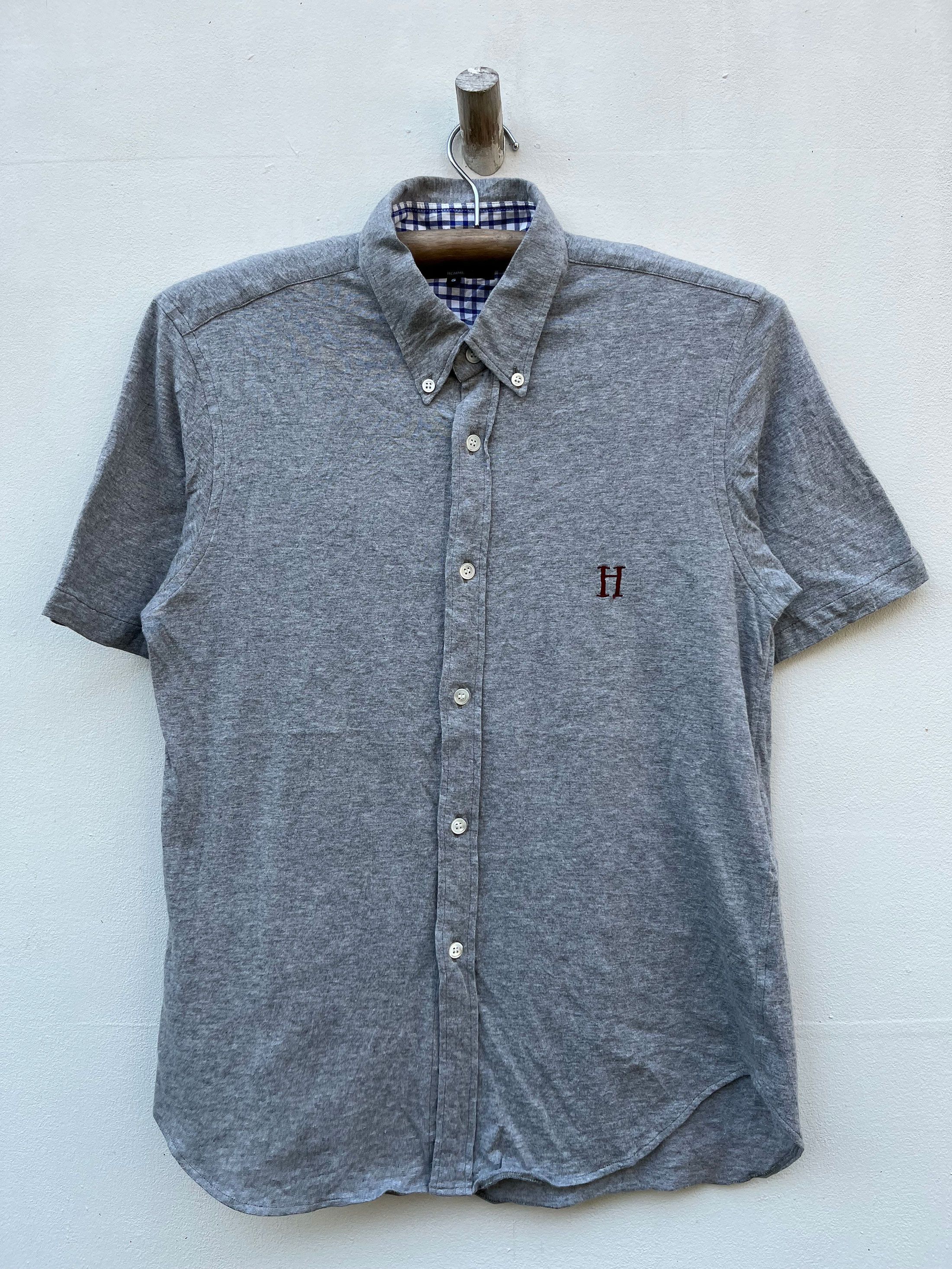 Comme des Garcons Homme Comme des Garcons Japan Polo Baseball Short Sleeve Size US S / EU 44-46 / 1 - 1 Thumbnail
