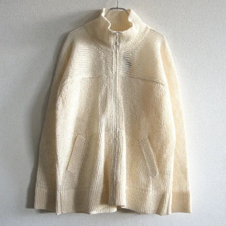 Issey Miyake ISSEY MIYAKE MEN Zip-Up Knit Jacket Size US L / EU 52-54 / 3 - 1 Thumbnail