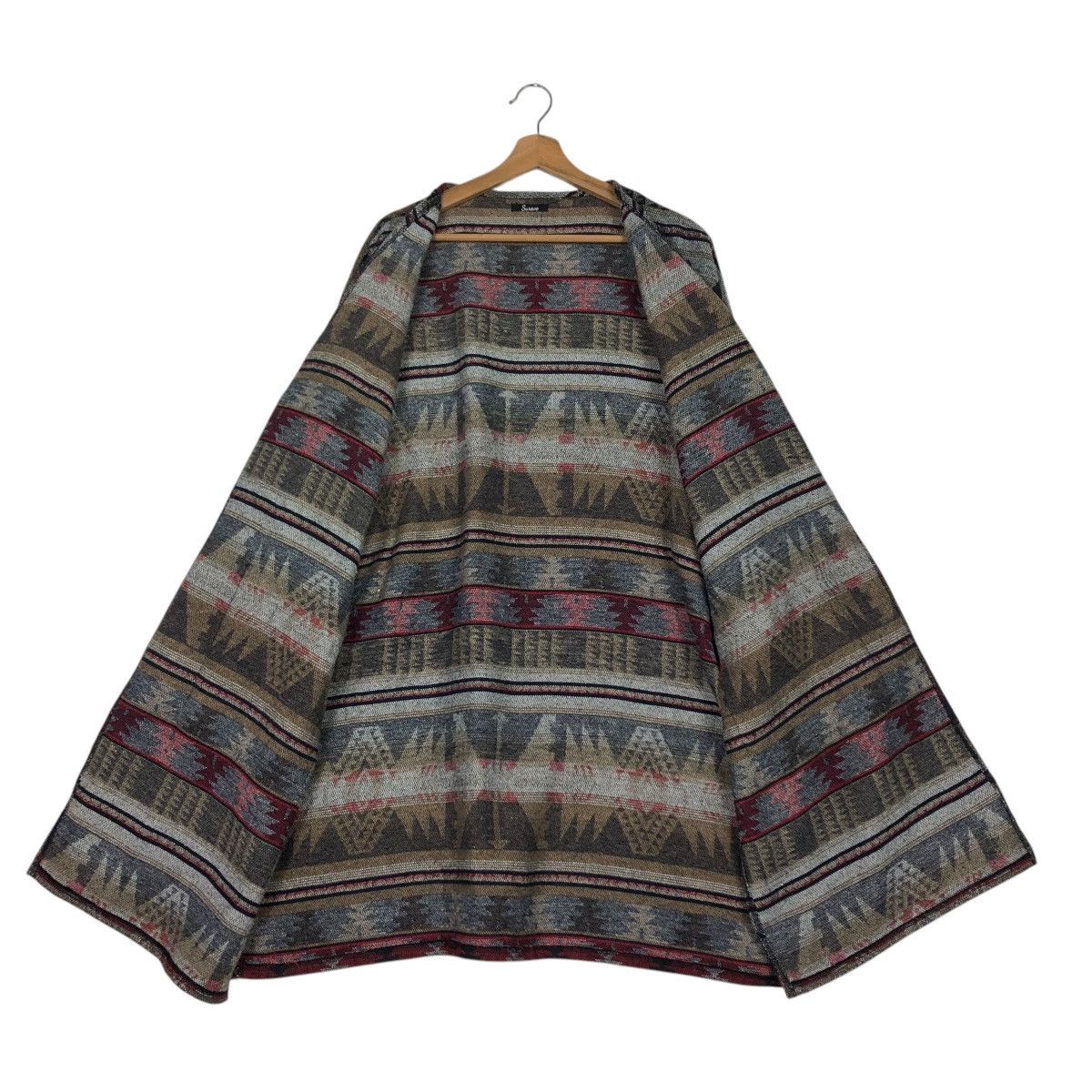Japanese Brand 🔥VINTAGE JACKET NAVAJO NATIVE AZTEC SUVERE ISSEY MIYAKE Size US L / EU 52-54 / 3 - 16 Thumbnail