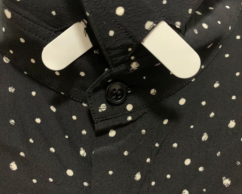Saint Laurent Paris Saint Laurent Paris 19fw mulberry silk ink-splashing baby's Size US XS / EU 42 / 0 - 6 Thumbnail