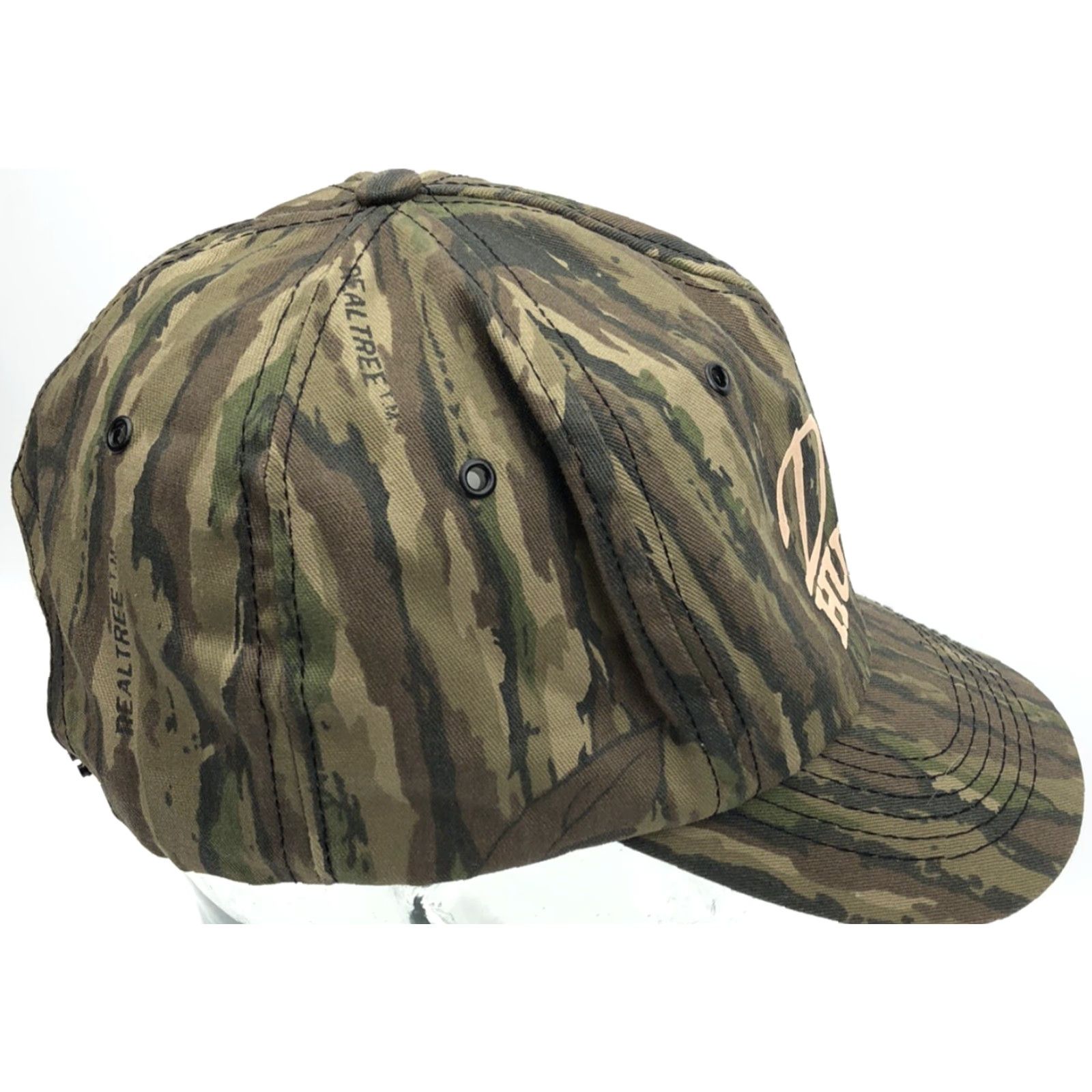 Realtree VINTAGE Realtree Camo Hat Cap SnapBack Trucker USA Made Deer Buck Hunter 90s 80s Size ONE SIZE - 5 Thumbnail