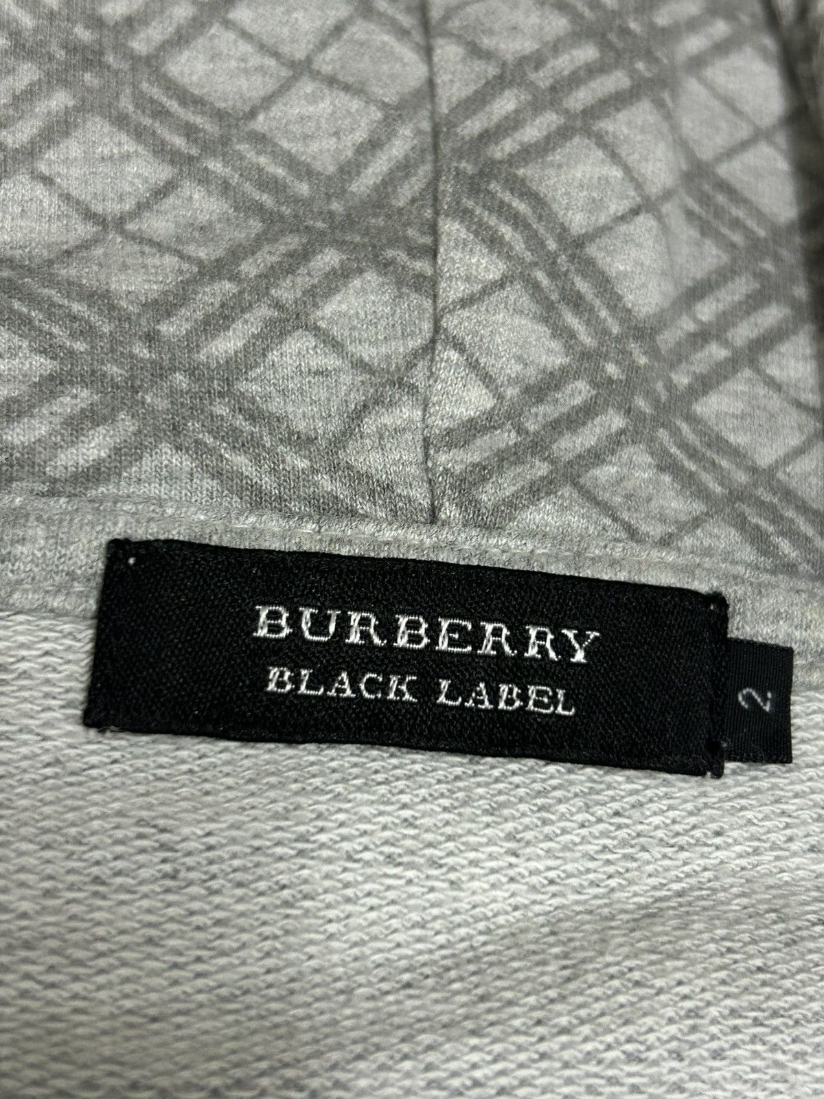 Black Label Vintage Burberry Hoodie Short Sleeve Size US M / EU 48-50 / 2 - 6 Thumbnail