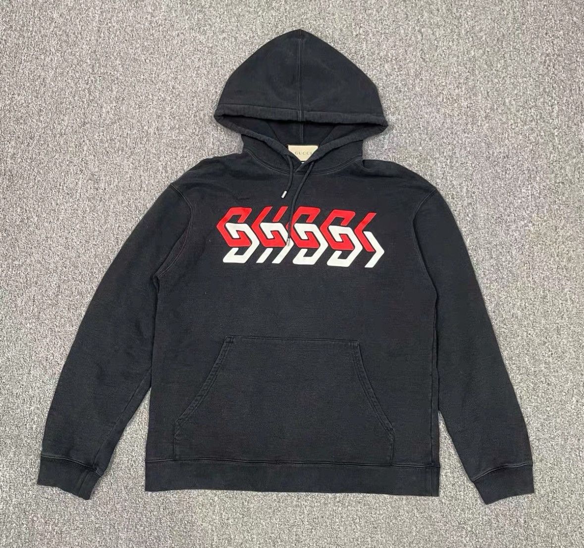 Gucci Gucci Autumn and winter CG inverted letter print men's and Size US S / EU 44-46 / 1 - 1 Thumbnail