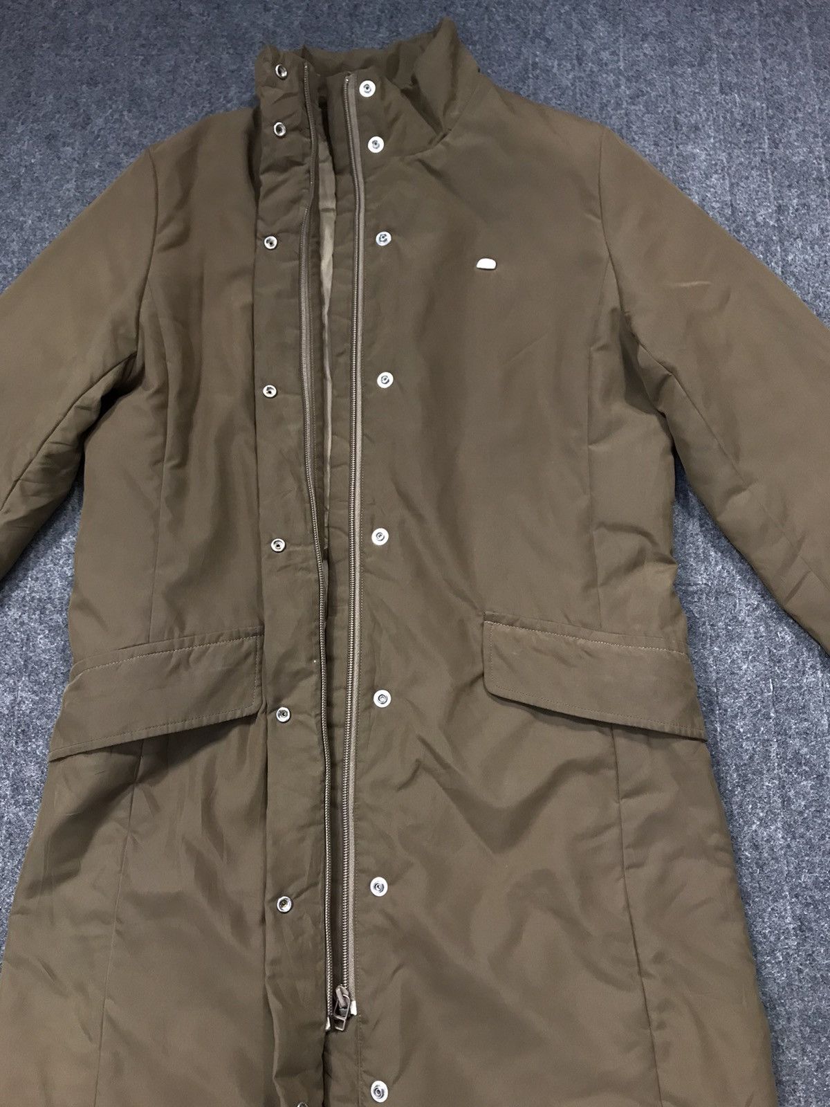 Lacoste Lacoste Puffer Padded Down Insulated Wool Parka Snap Button Size US S / EU 44-46 / 1 - 6 Thumbnail