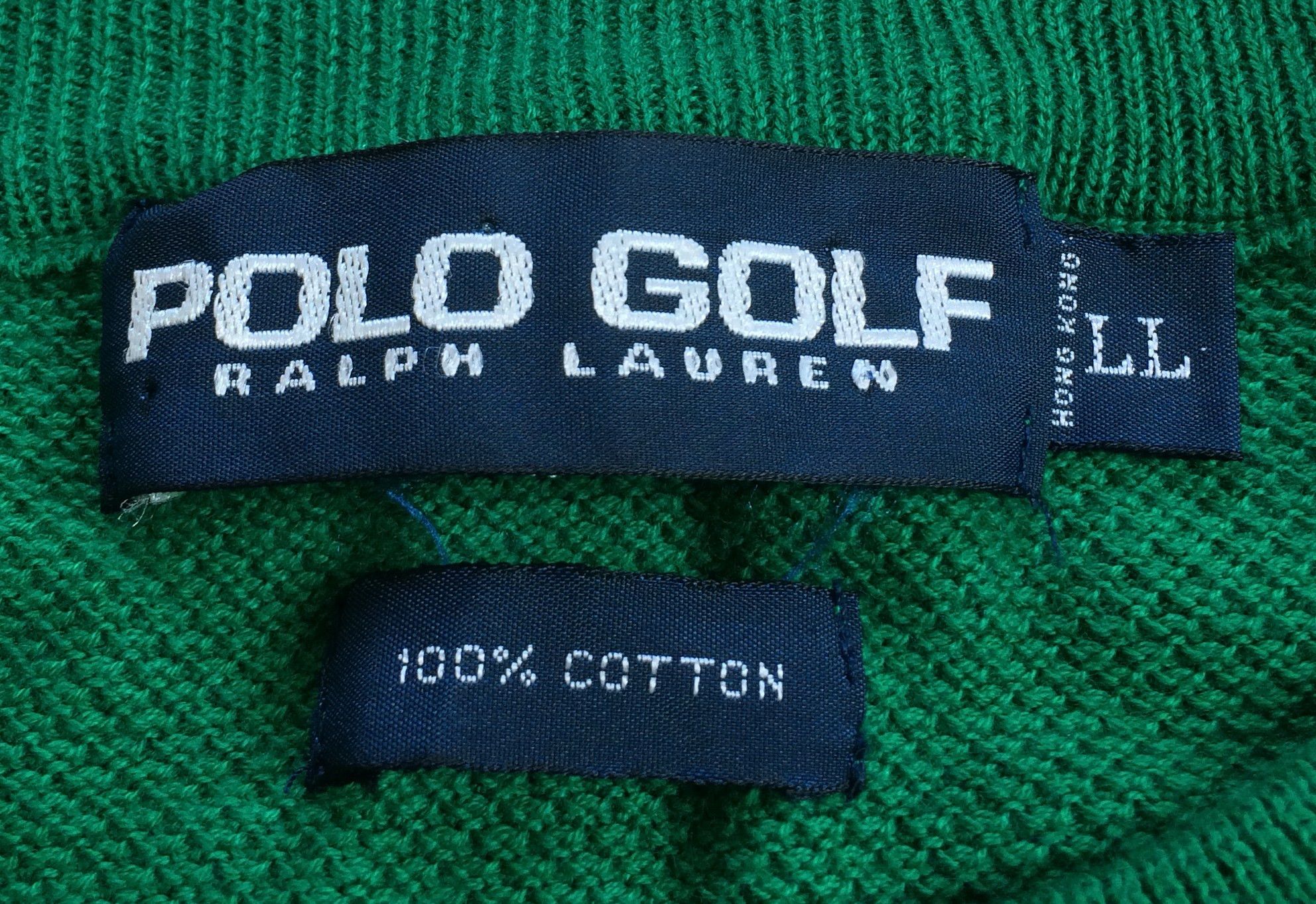 Polo Ralph Lauren Vintage 90s Ralph Lauren Polo Golf Knit Sweater Size US L / EU 52-54 / 3 - 3 Thumbnail