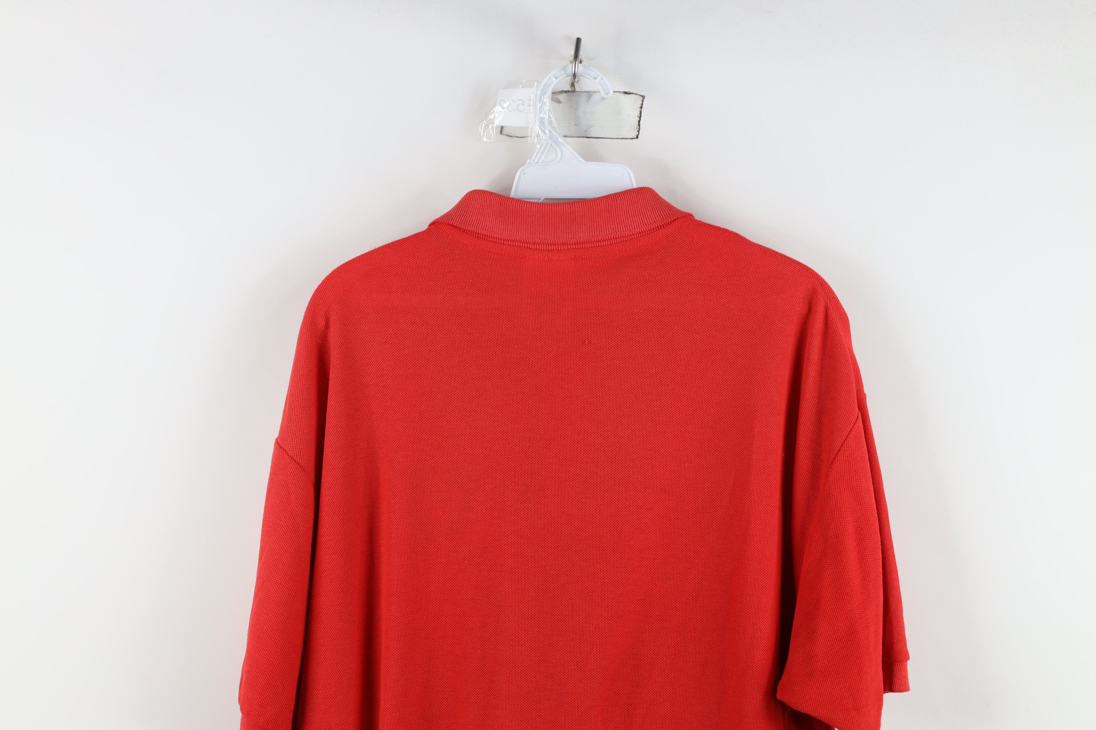 Vintage Vintage 80s 90s Dolphin Aviation Jet Service Polo Shirt Red Size US L / EU 52-54 / 3 - 14 Thumbnail