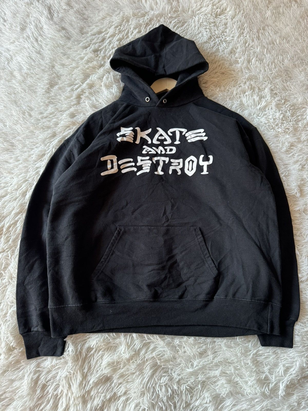 Thrasher Vintage Y2K Thrasher Baggy “Skate and Destroy” Hoodie Size US M / EU 48-50 / 2 - 2 Thumbnail