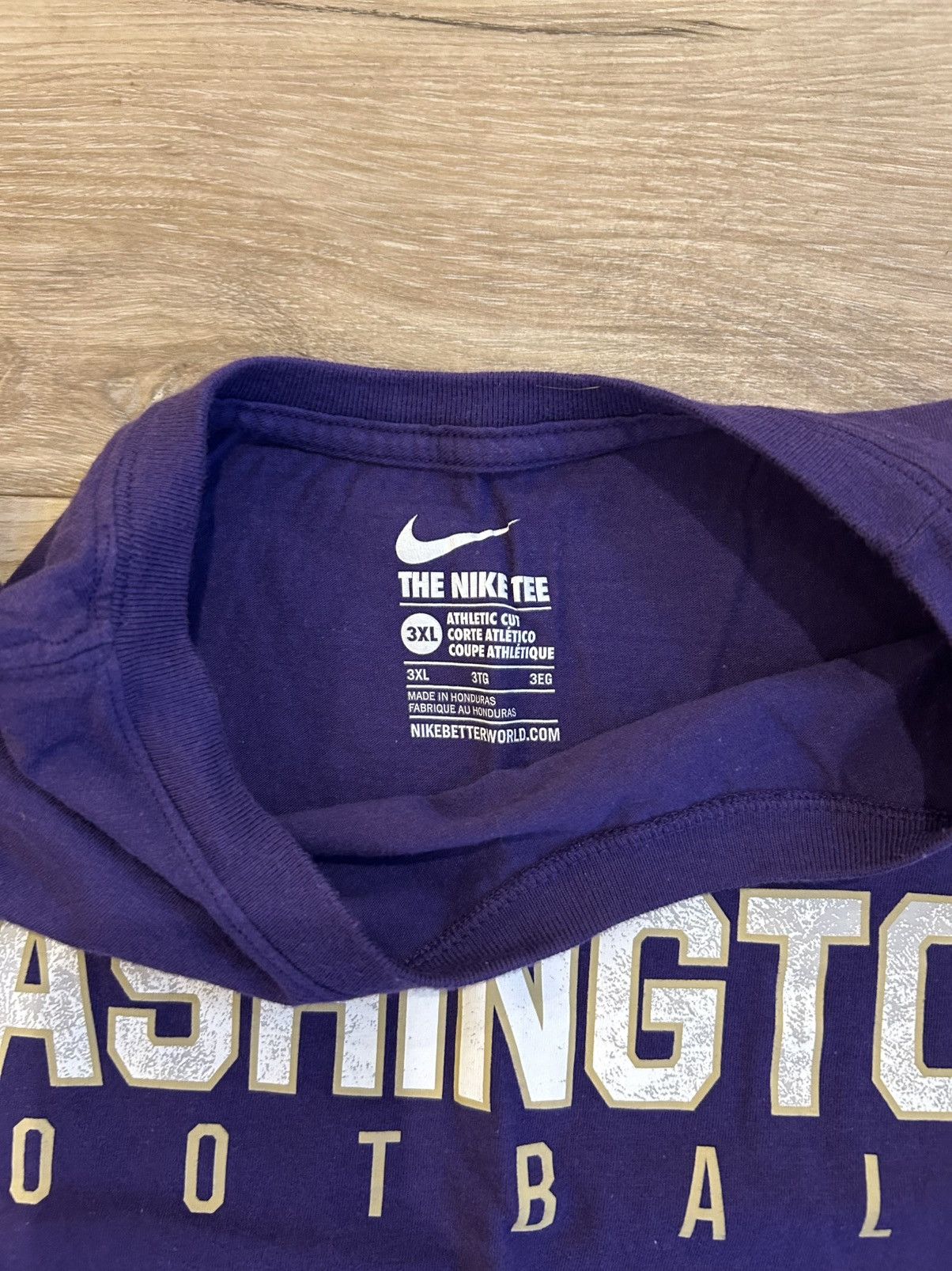 Nike UW Football T-shirt Size US XXL / EU 58 / 5 - 3 Thumbnail