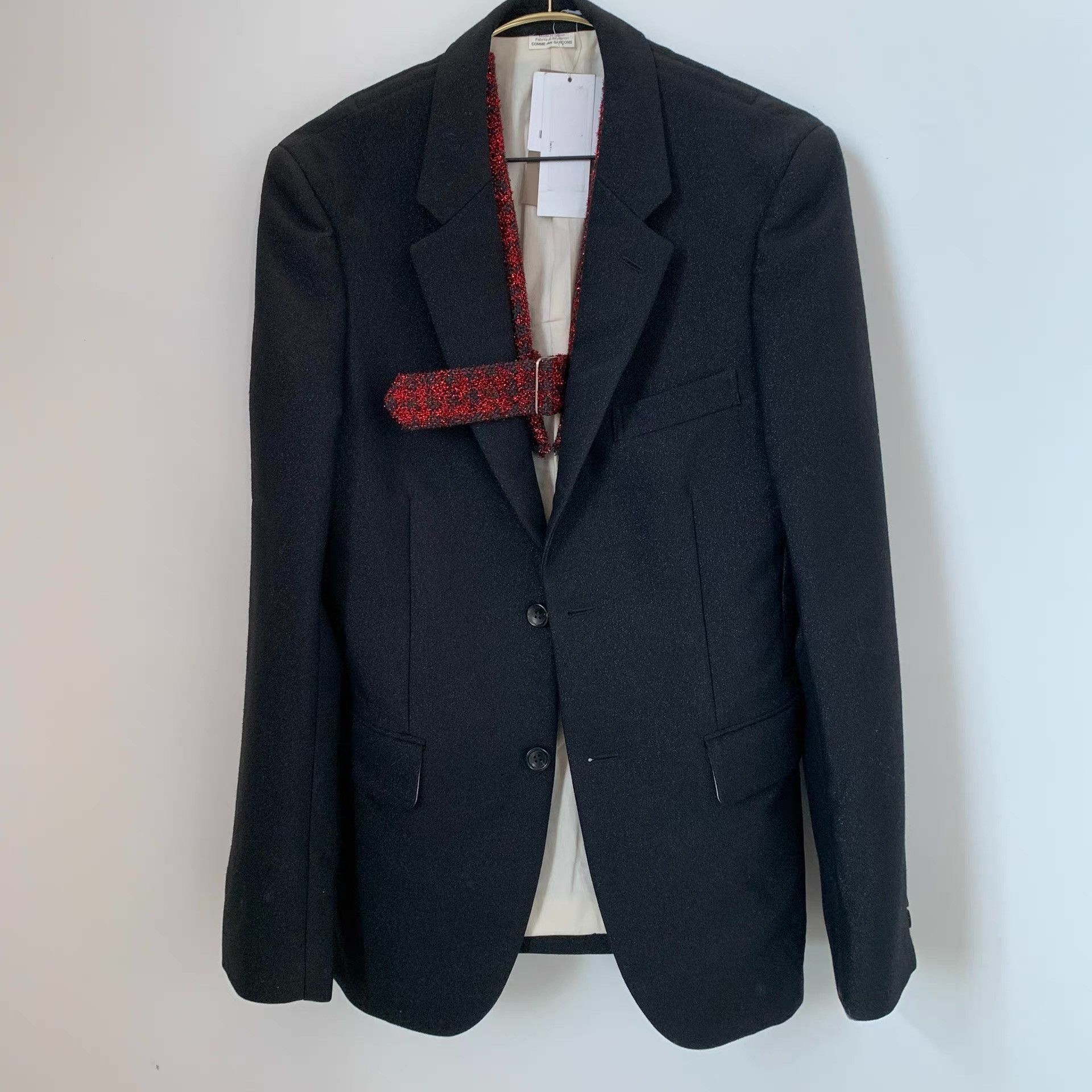 Comme des Garcons Comme des Garçons Homme Plus Men's Waistcoat Blazer Ｑ21 Size 48R - 1 Thumbnail