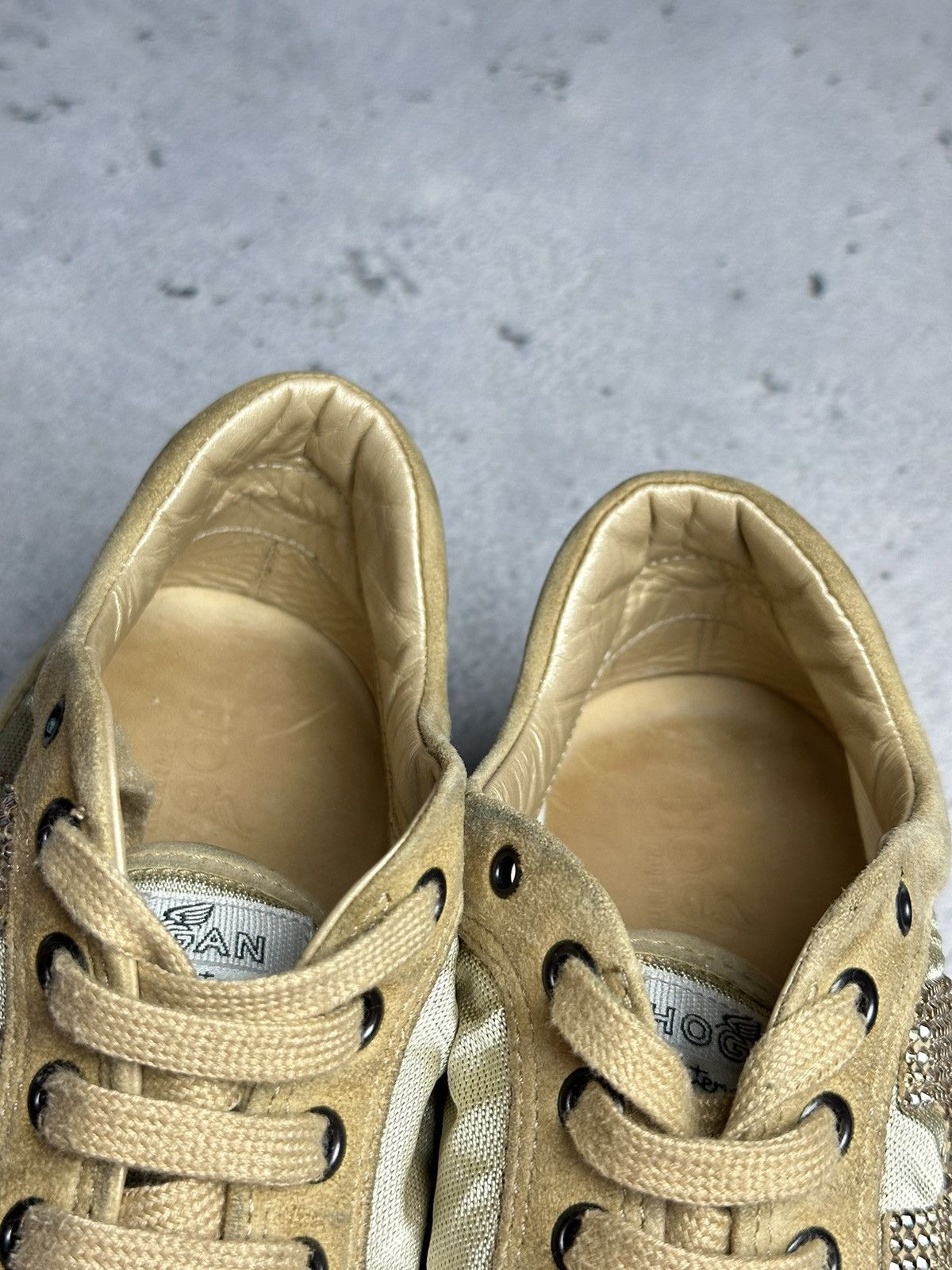 Hogan Hogan Interactive Low Snickers Suede Luxury Italy Brand Size US 10.5 / IT 40.5 - 15 Thumbnail
