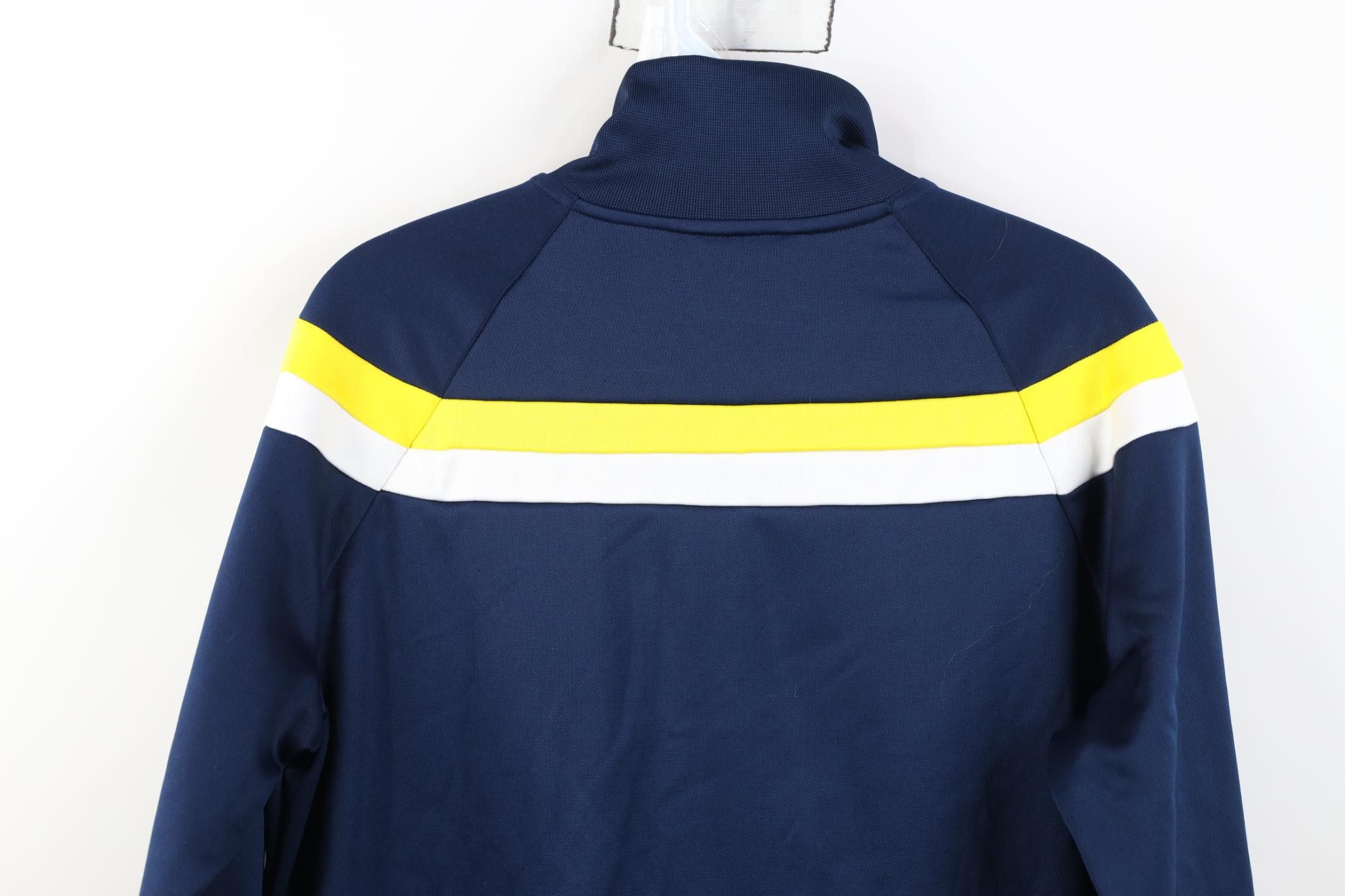 Adidas Adidas University of Michigan Football Warm Up Jacket Blue Size US XXL / EU 58 / 5 - 15 Thumbnail