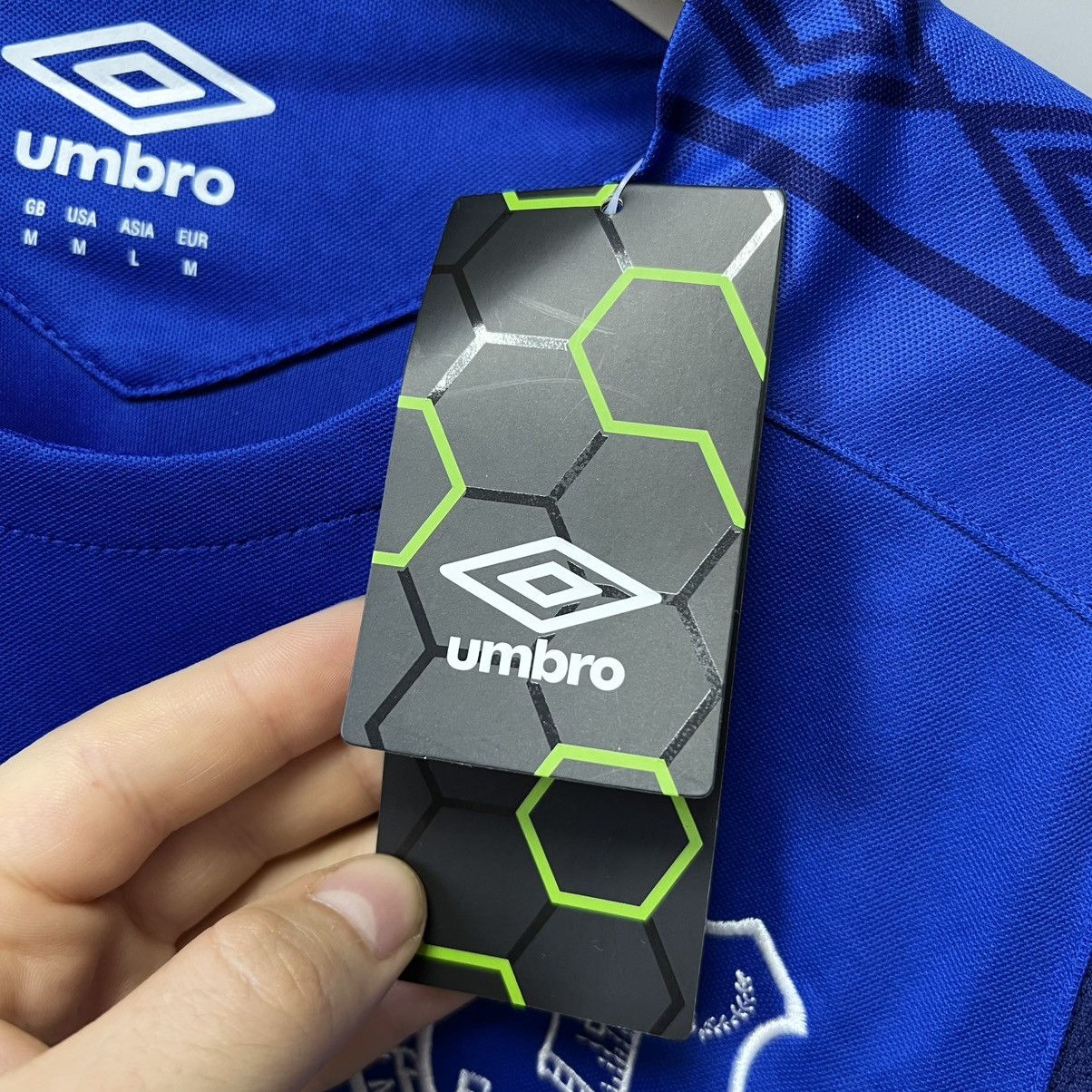 Umbro Umbro Everton Football Soccer Jersey T shirt y2k NWT NEW Size US M / EU 48-50 / 2 - 16 Thumbnail
