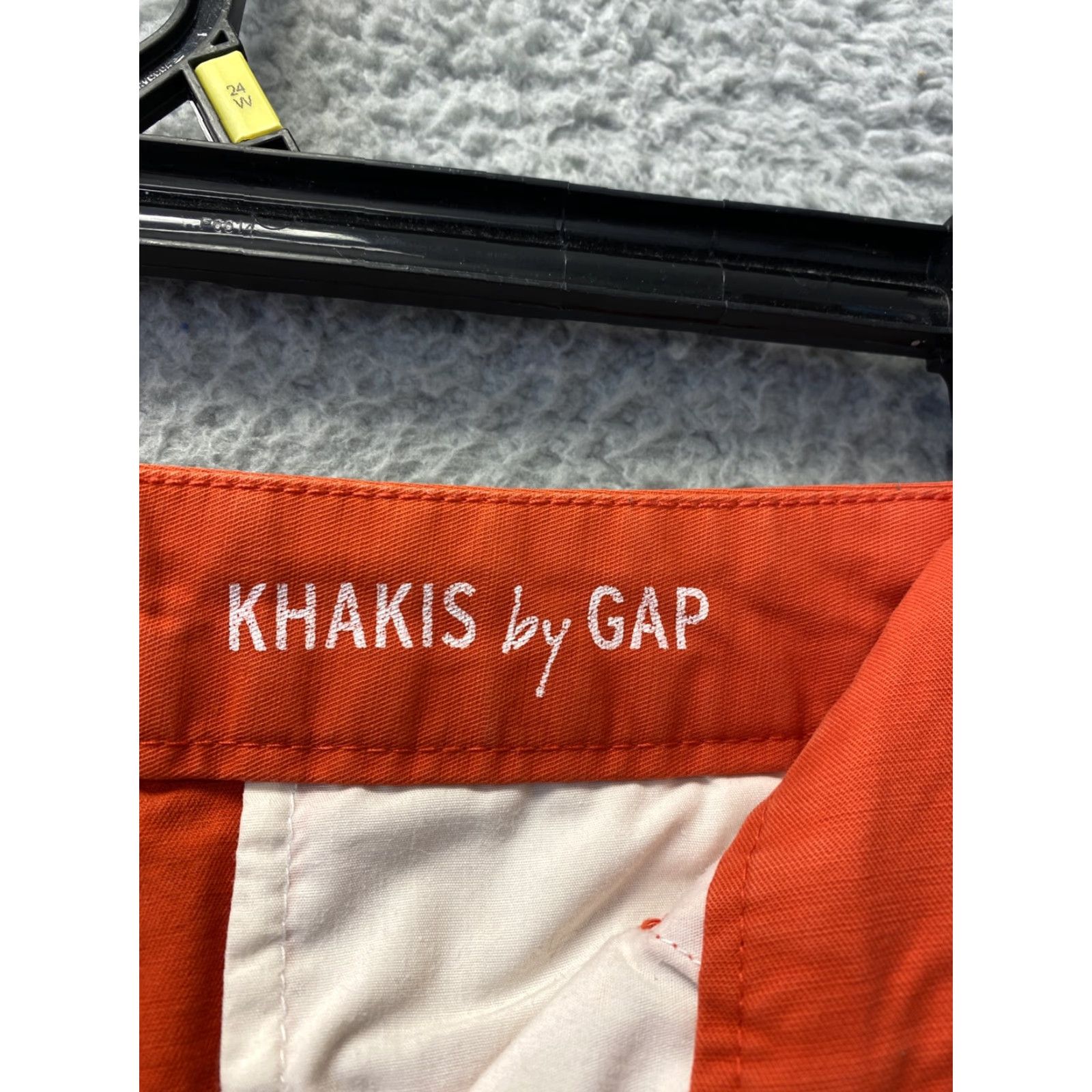 Gap Gap Chino Shorts Unisex Adult 30 Orange Flat Front Casual Outdoor Golf Size 30" / US 8 / IT 44 - 5 Thumbnail