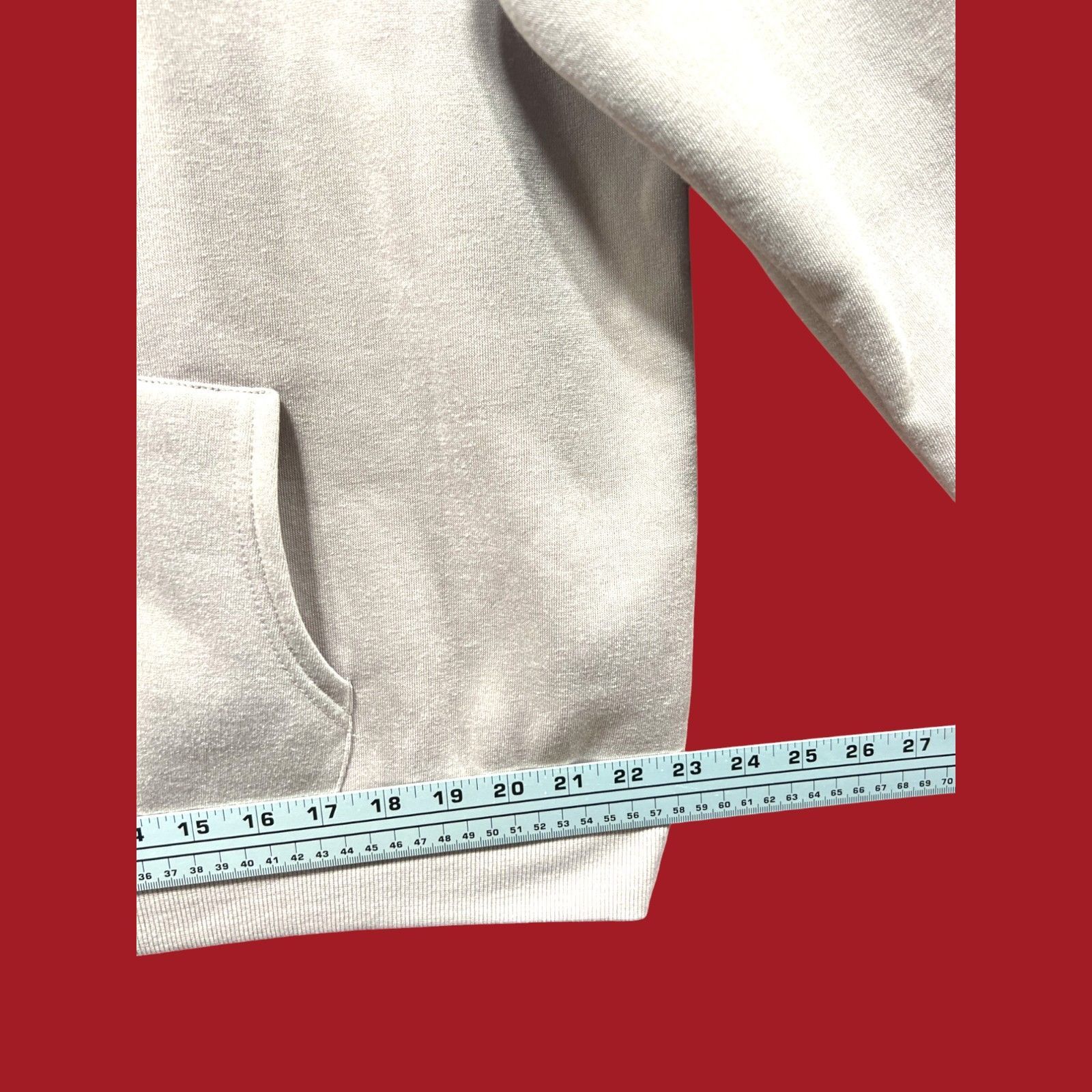 Other Rue 24 - Women's Long Sleeve Hooded Sweatshirt - Brown - Ext Size XL / US 12-14 / IT 48-50 - 4 Thumbnail