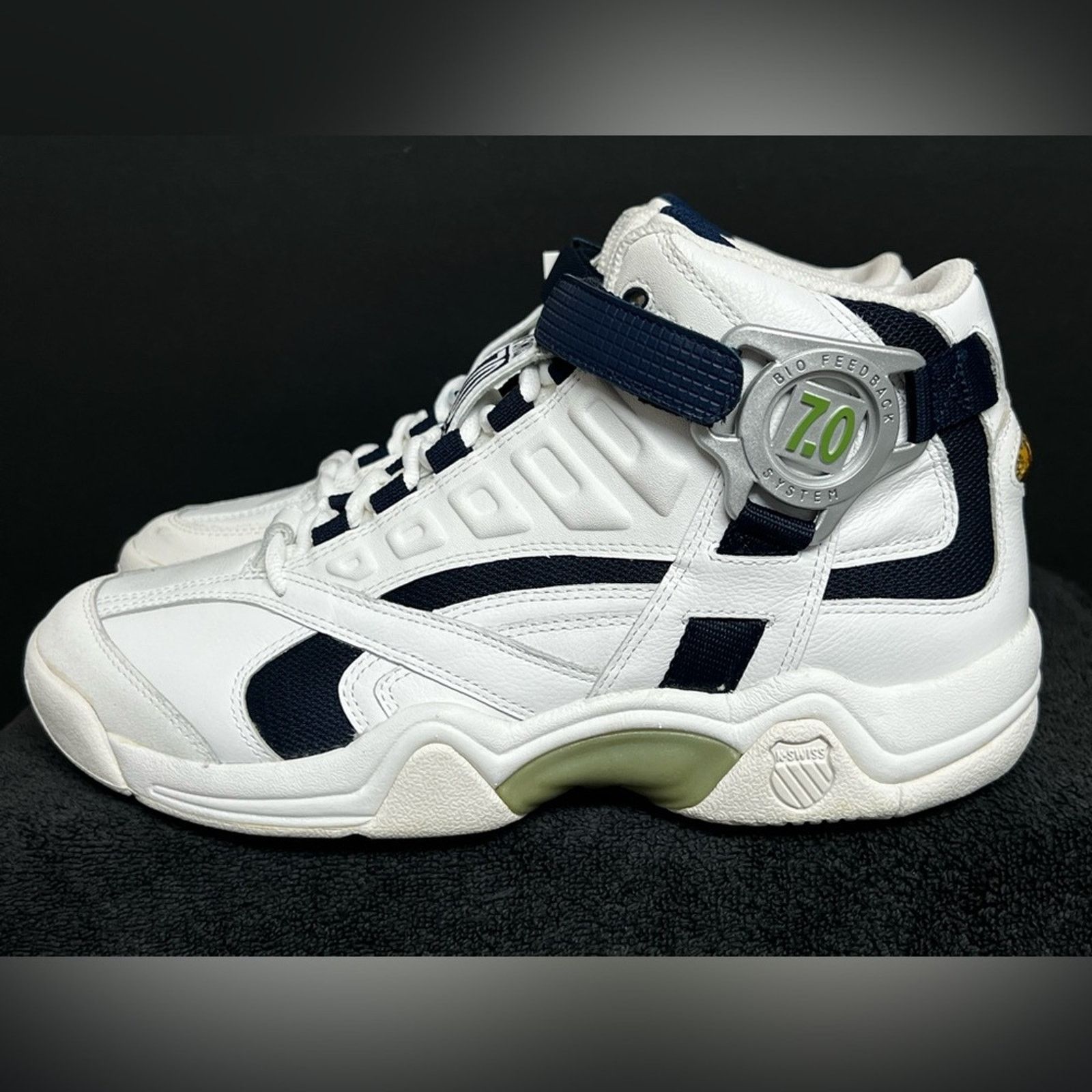 K-Swiss NWT VINTAGE K-Swiss Bio Feedback 7.0 Si-Defier Shoes RARE Size US 10.5 / EU 43-44 - 2 Thumbnail