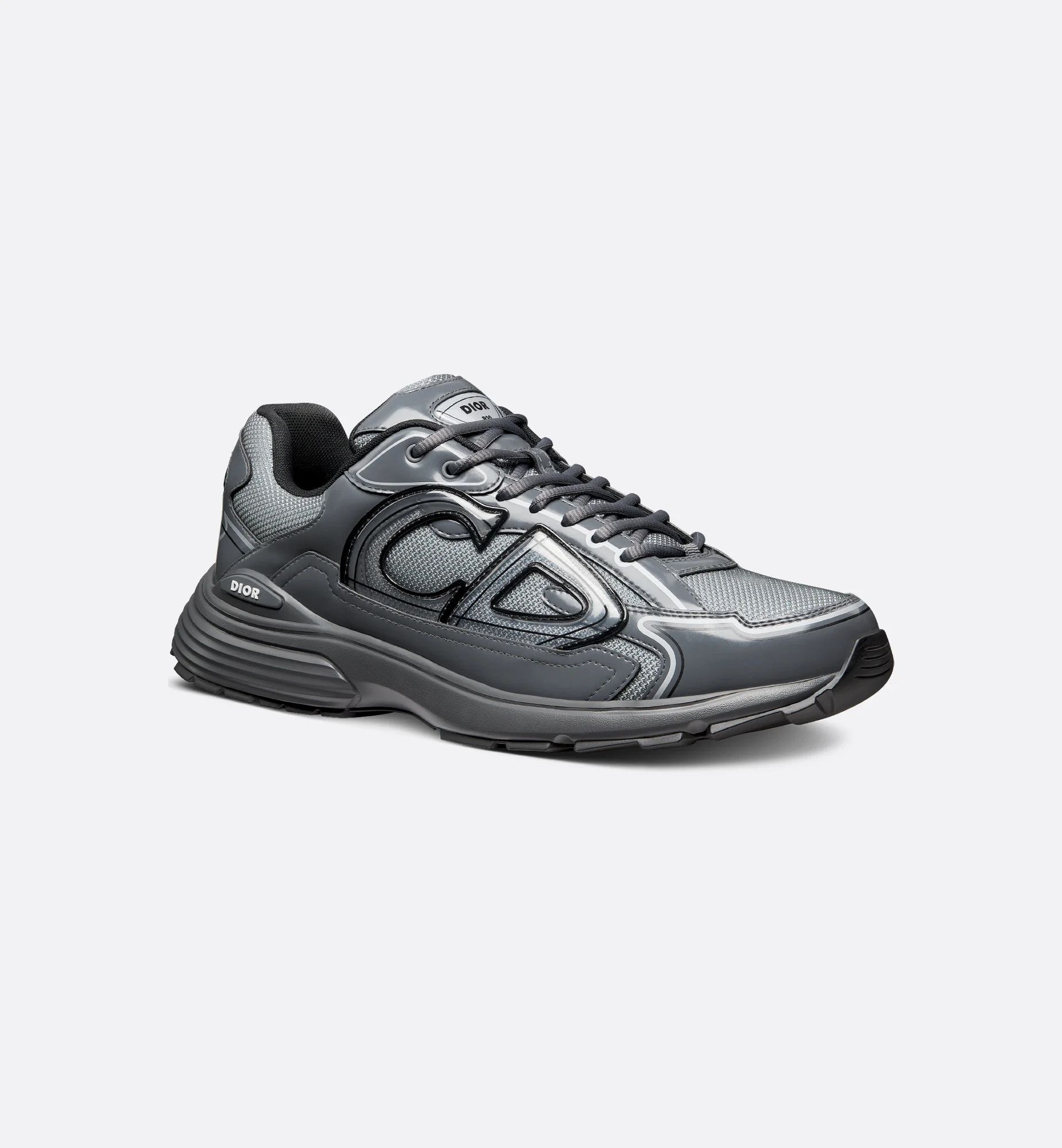 Dior os11x1225 B30 Low-Top Sneakers in Grey Size US 12 / EU 45 - 2 Thumbnail