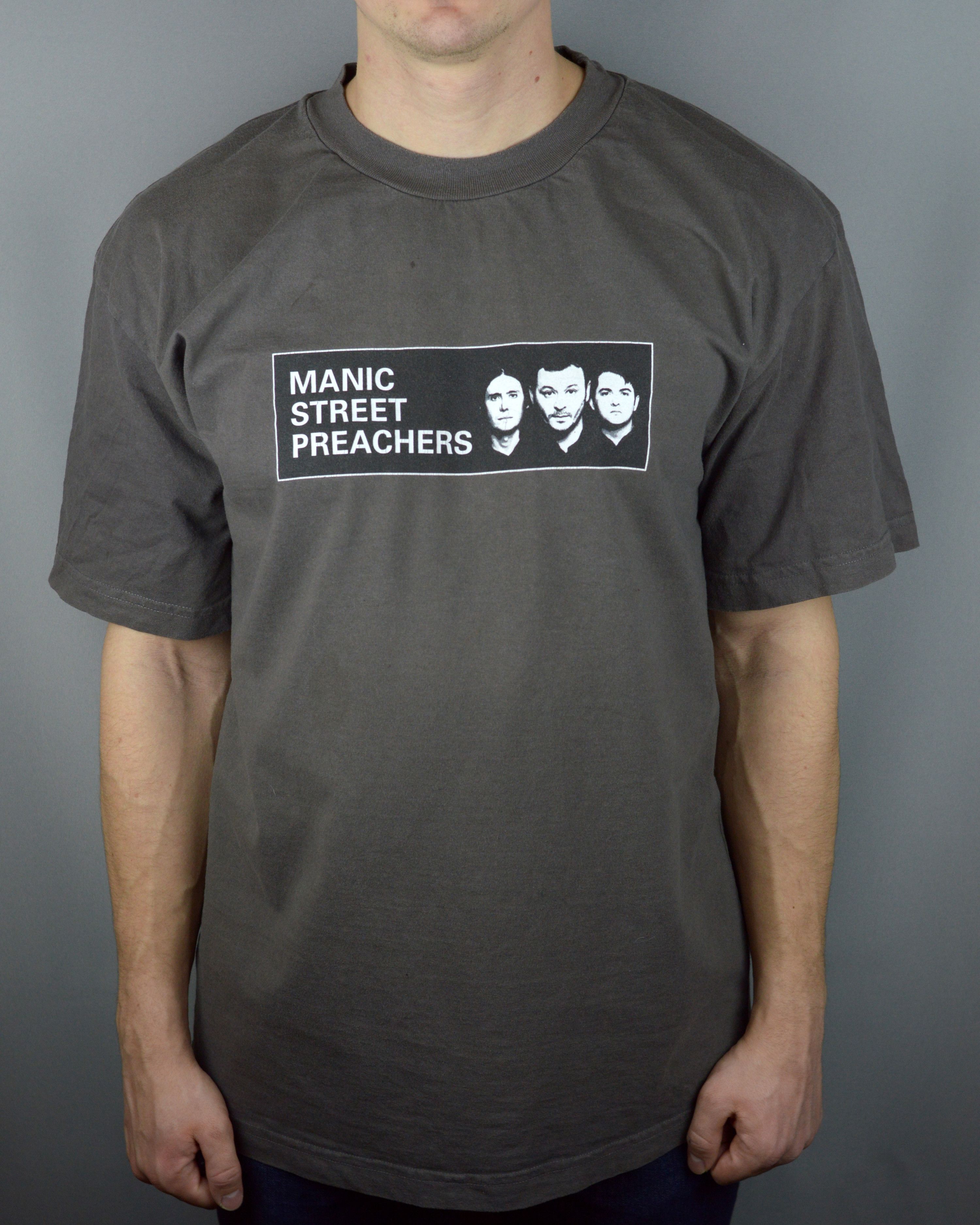 Band Tees × Vintage Vintage 90s Manic Street Preachers t shirt Size US XL / EU 56 / 4 - 1 Thumbnail