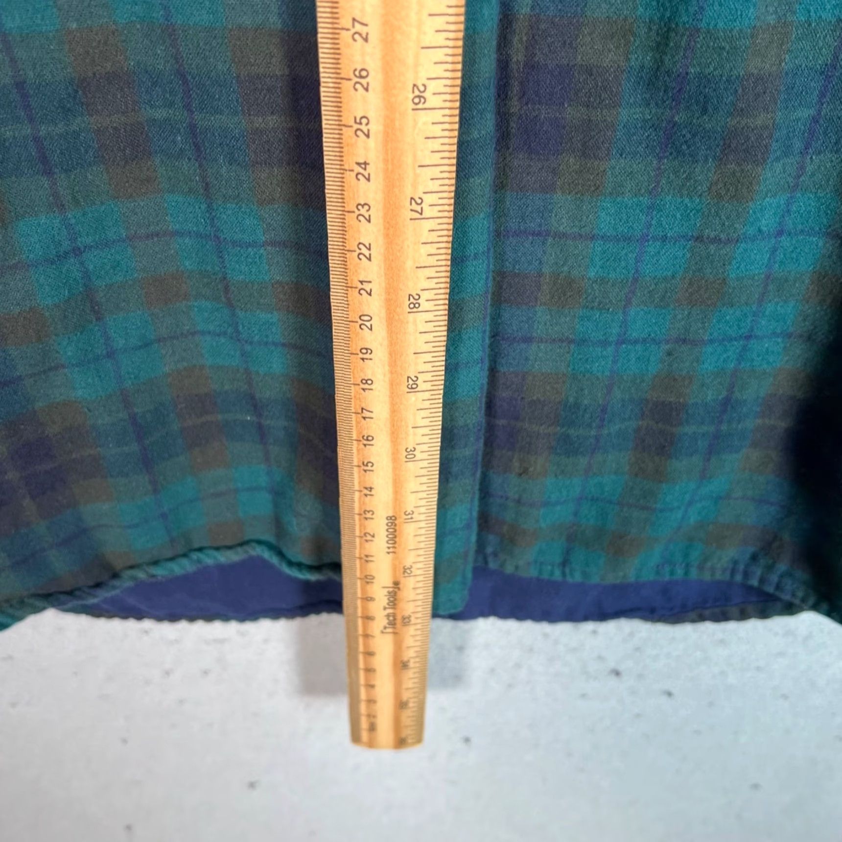 Madewell VINTAGE Madewell 1937 Green Plaid Button-Down Shirt Dress Womens XS Cotton Shirt Womens XS Green Plaid Button-Down Dress Size XS / US 0-2 / IT 36-38 - 6 Thumbnail