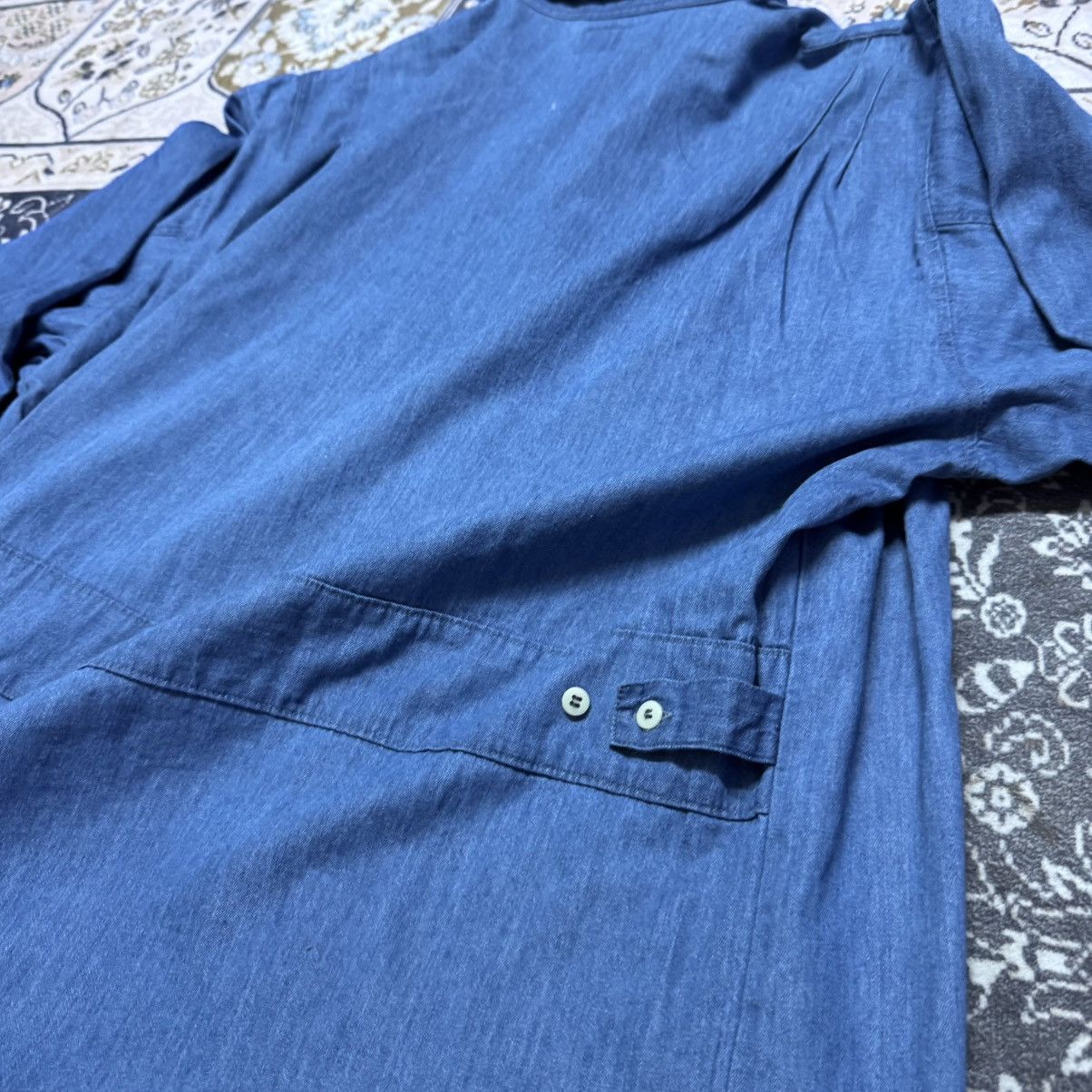 Boneville Vintage 80s Boneville Denim Shirt Oversized Mossimo Osti Size US L / EU 52-54 / 3 - 14 Thumbnail