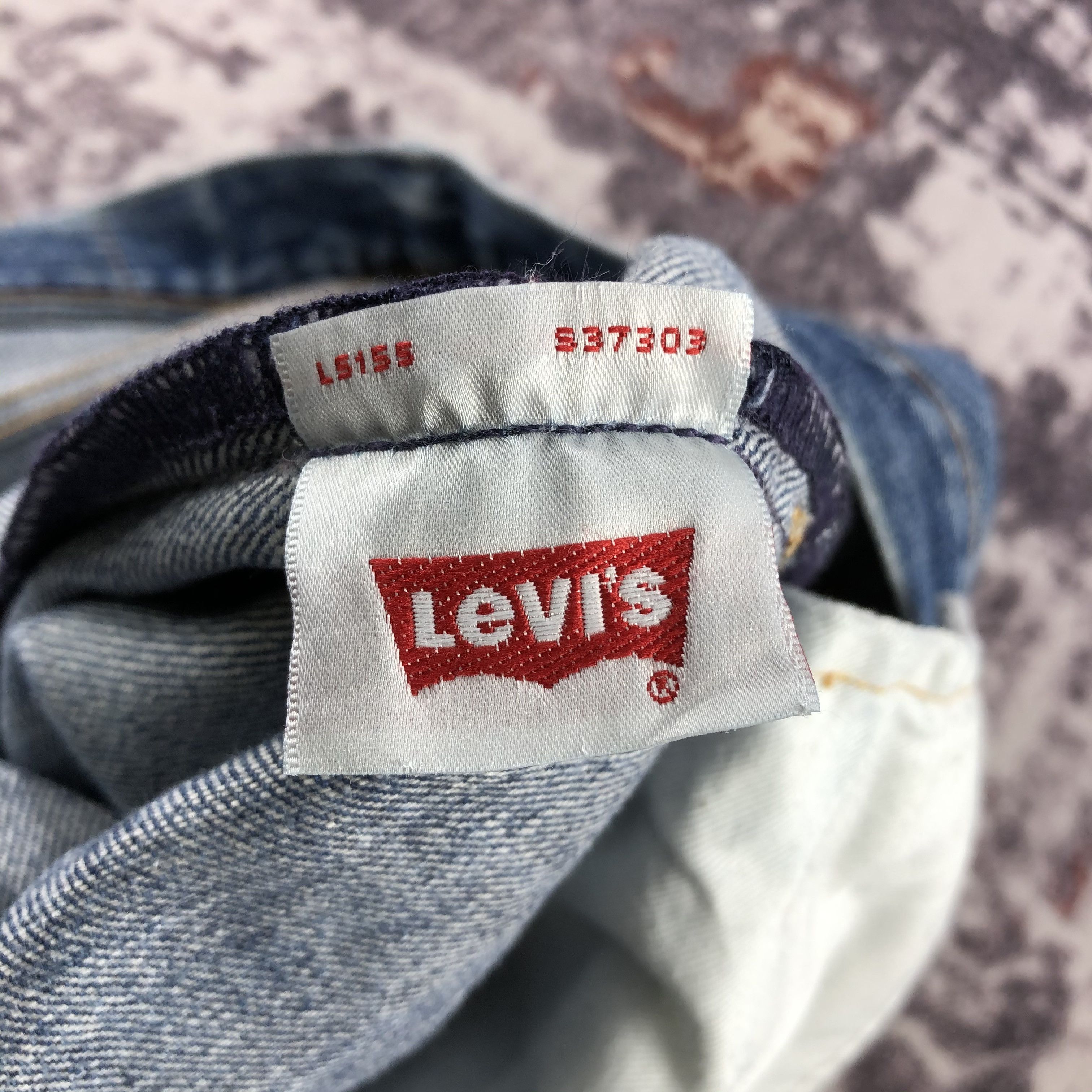 Levi's Vintage Blue Wash Levis 501 Jeans-JM2767 Size US 31 - 15 Thumbnail