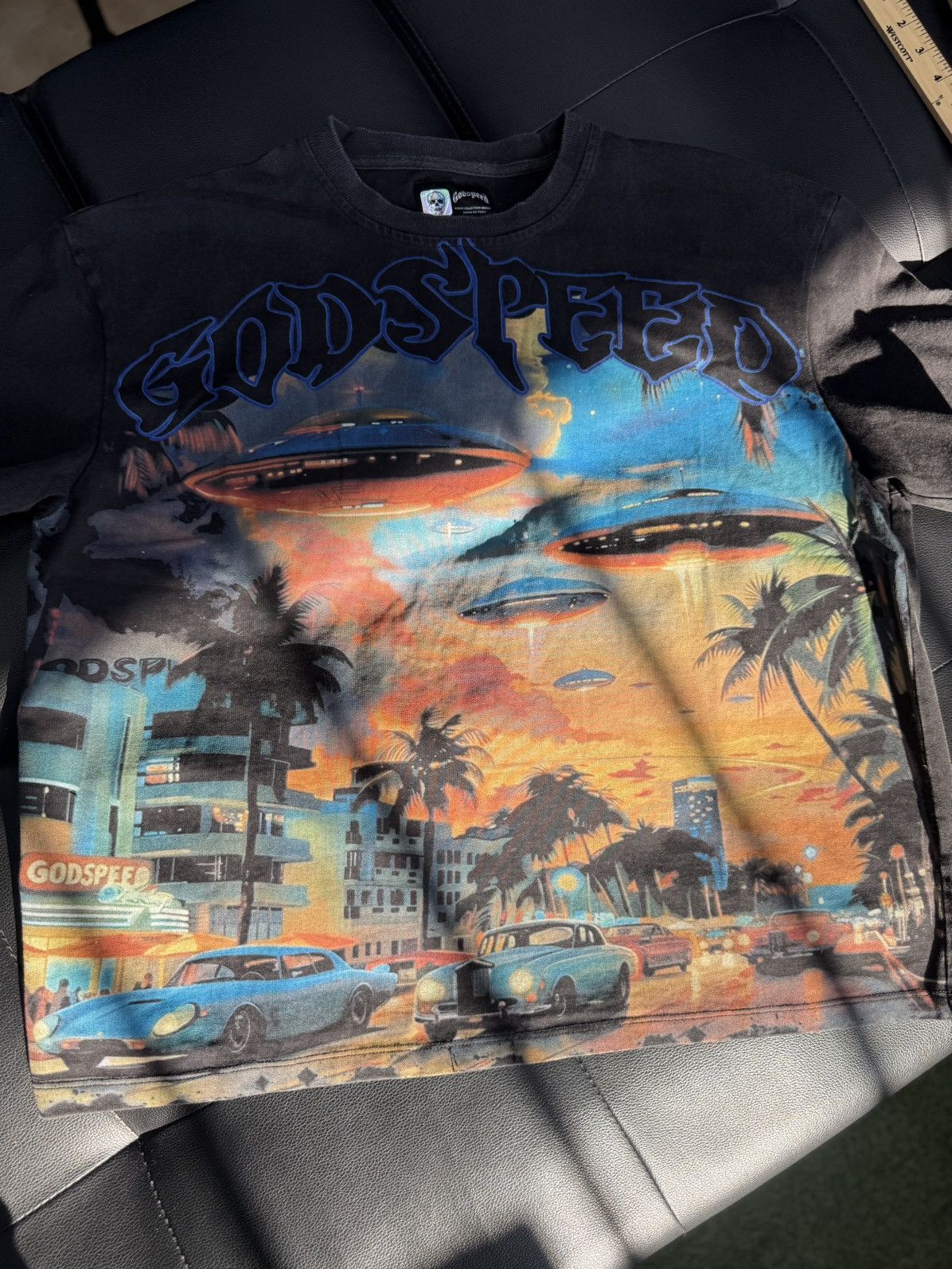 Godspeed Godspeed Black UFO Tee Shirt Size Large (NEW) Size US L / EU 52-54 / 3 - 1 Thumbnail