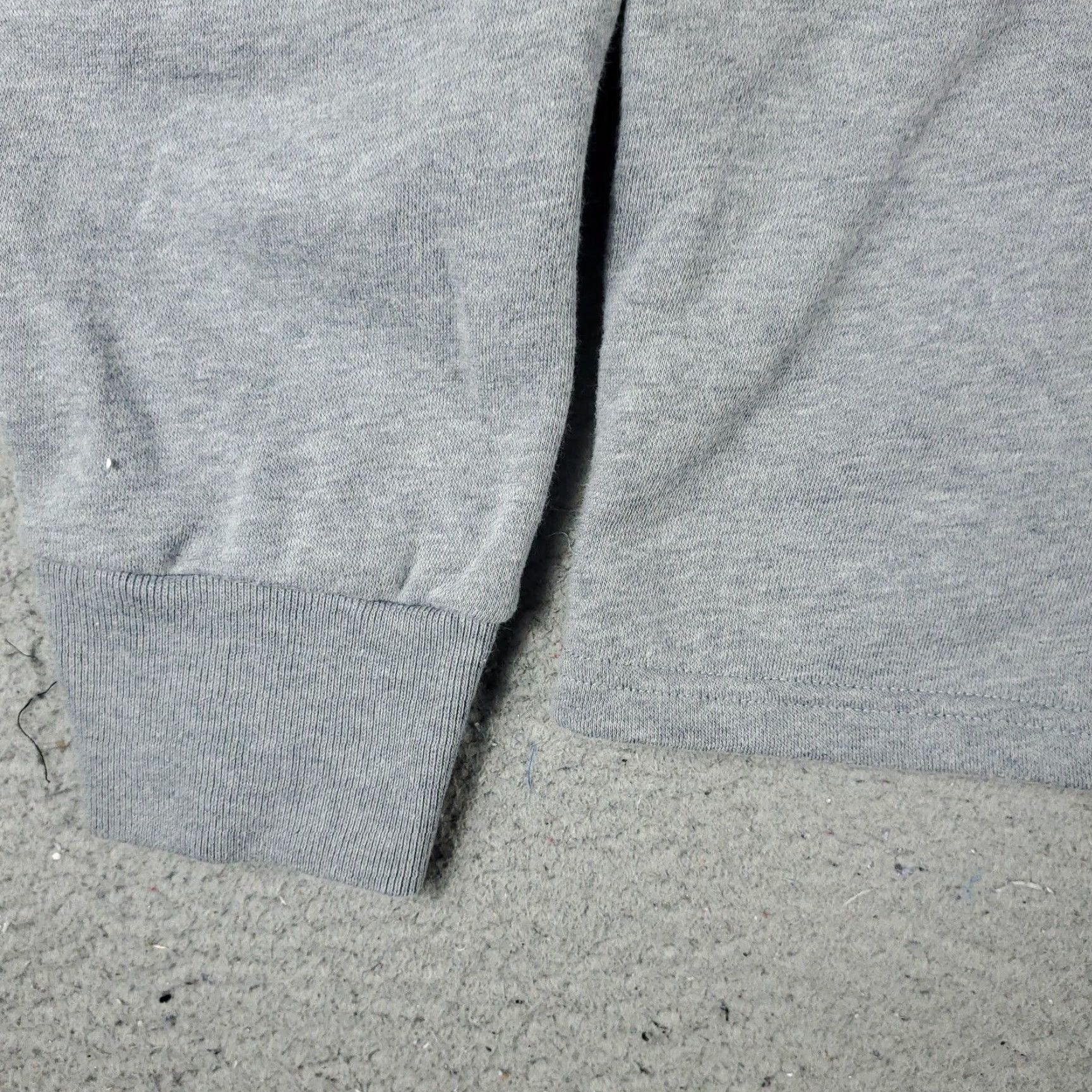 Under Armour Under Armour Project Rock Sweater Womens Hoodie Pullover Crop Top Large Gray Knit Cotton Blend Polyester L Sweatshirt Size L / US 10 / IT 46 - 3 Thumbnail