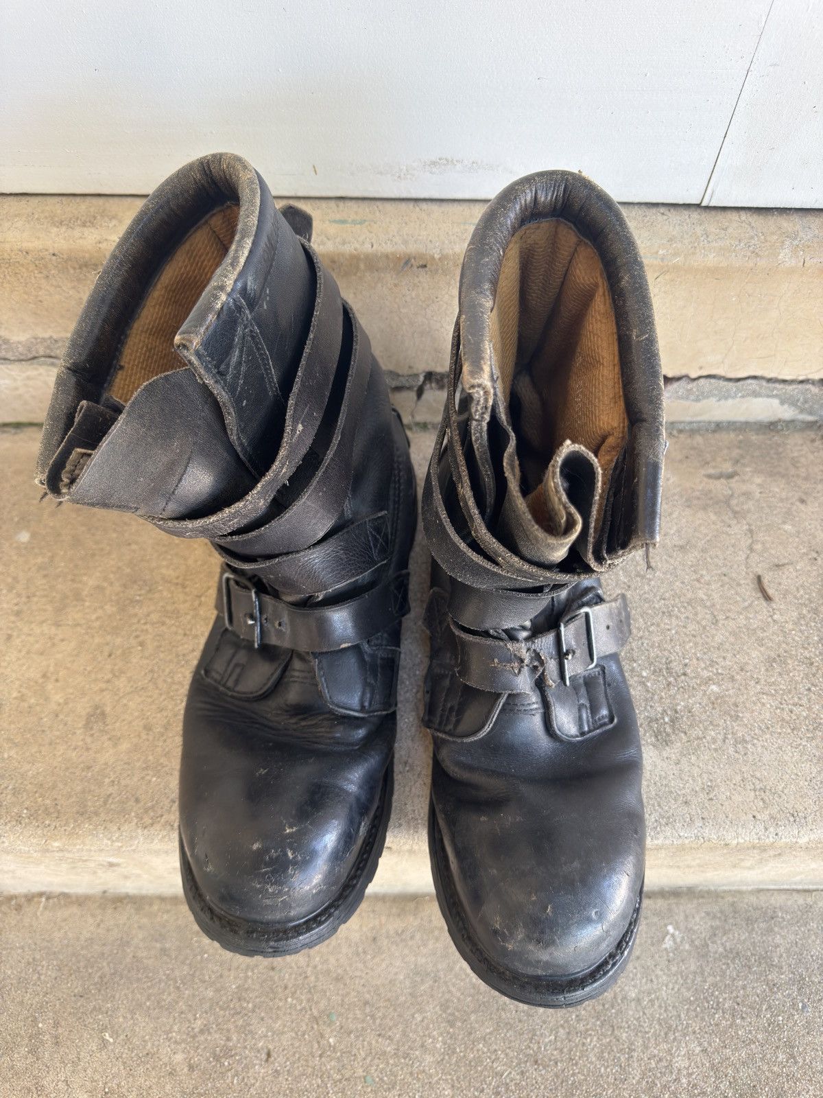 Vintage 1970’s German Tanker Boots Size US 9.5 / EU 42-43 - 3 Thumbnail