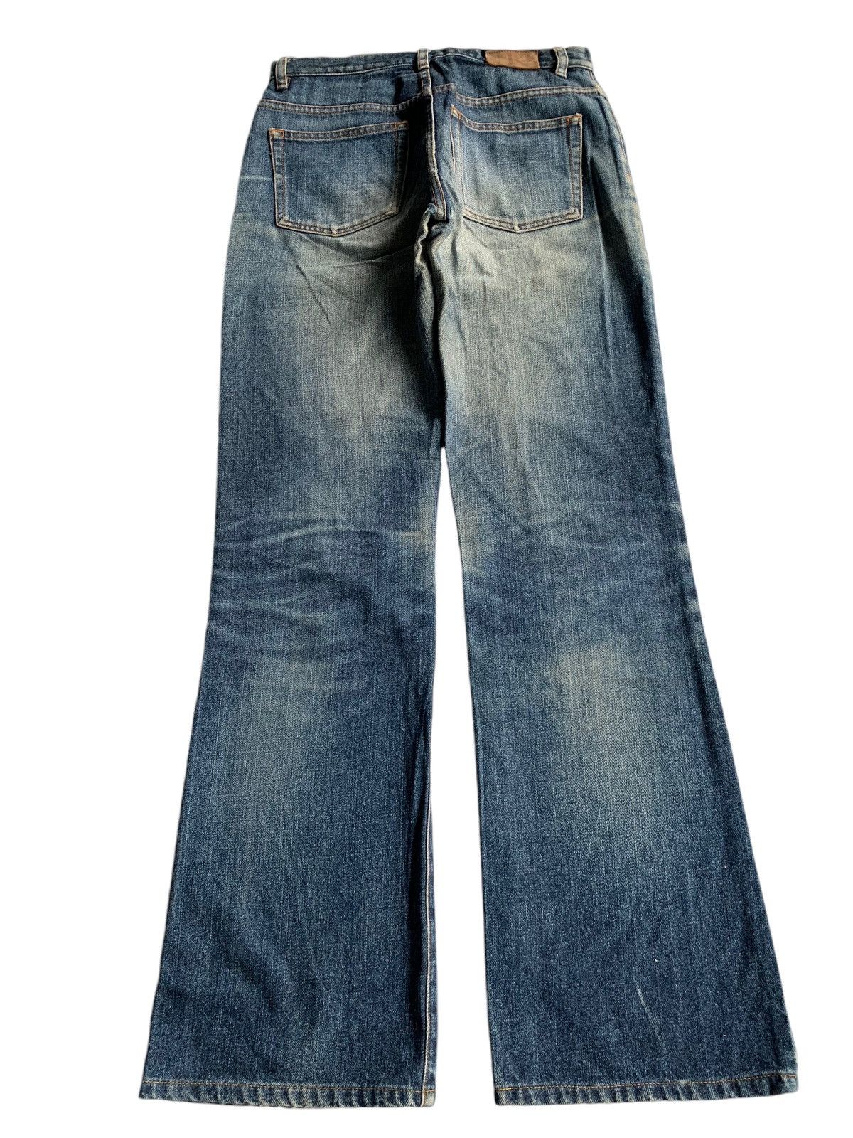 Japanese Brand × Kapital × Vintage Flare Calvin Klein Jeans Punk Style Faded Distressed Denim Size US 29 - 5 Thumbnail