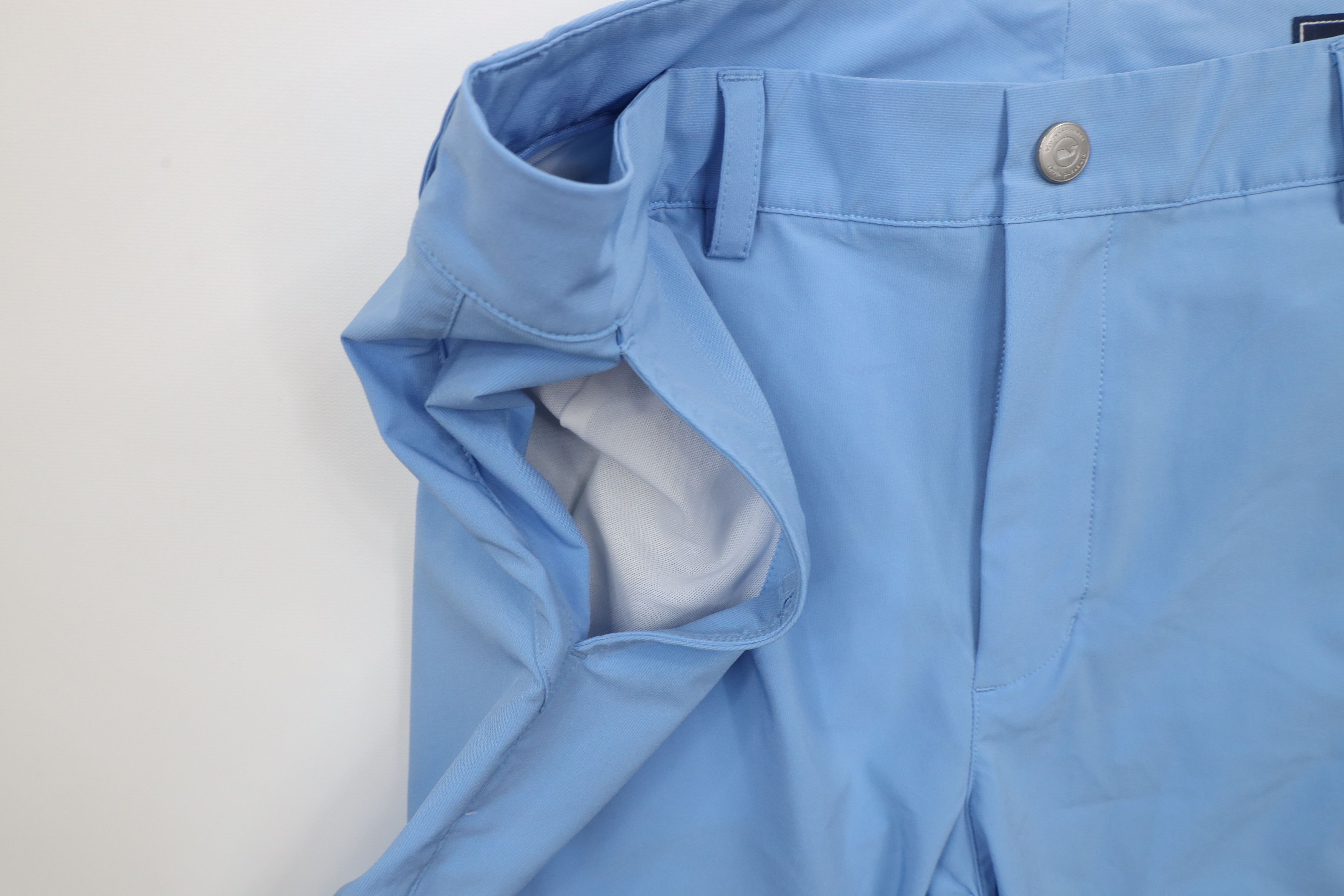 Vineyard Vines × Vintage Vineyard Vines Front Tech Golf Chino Shorts Carolina Blue Size US 34 / EU 50 - 7 Thumbnail