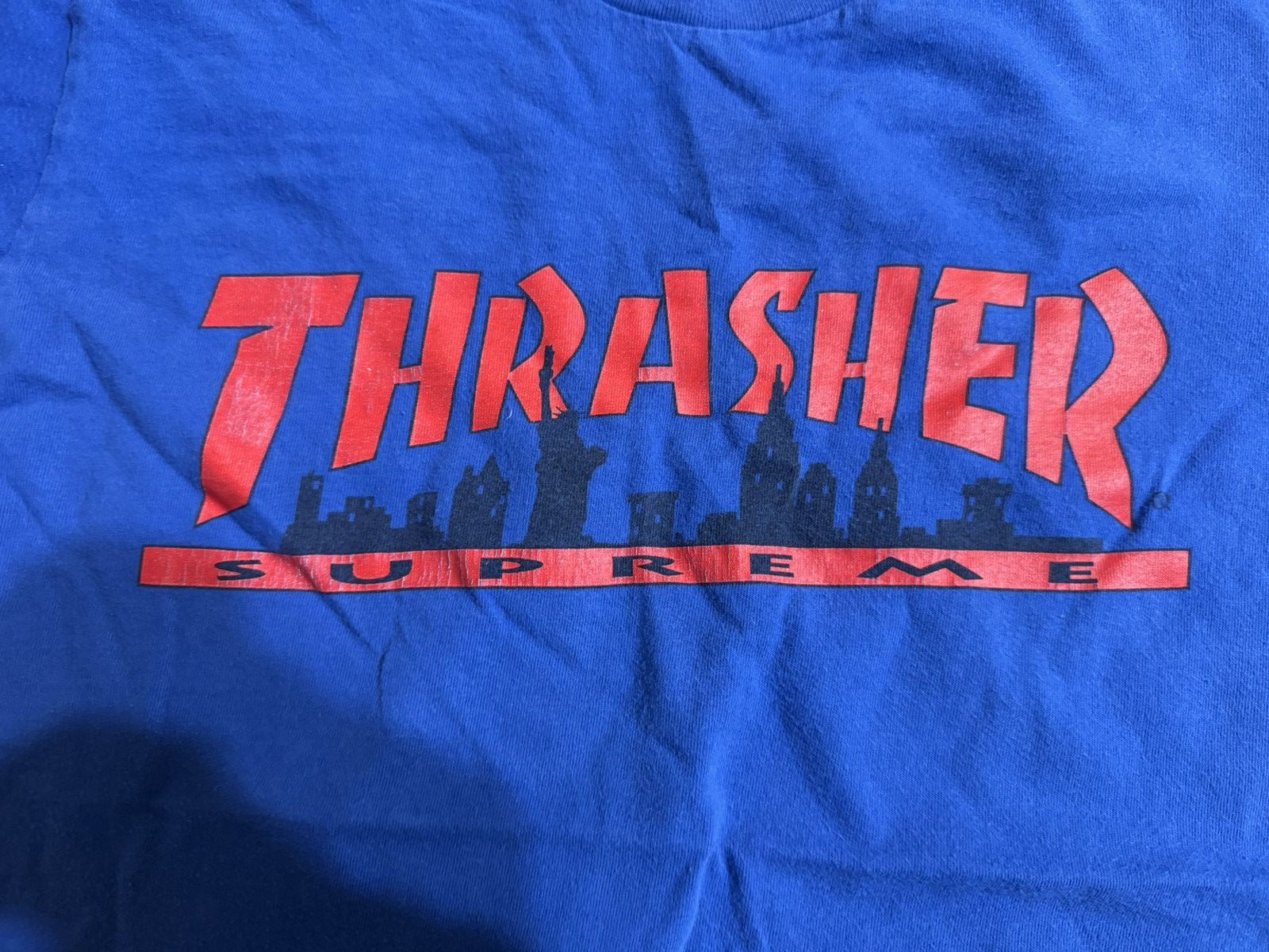 Supreme × Thrasher Supreme x Thrasher Skyline tshirt Size US S / EU 44-46 / 1 - 4 Thumbnail