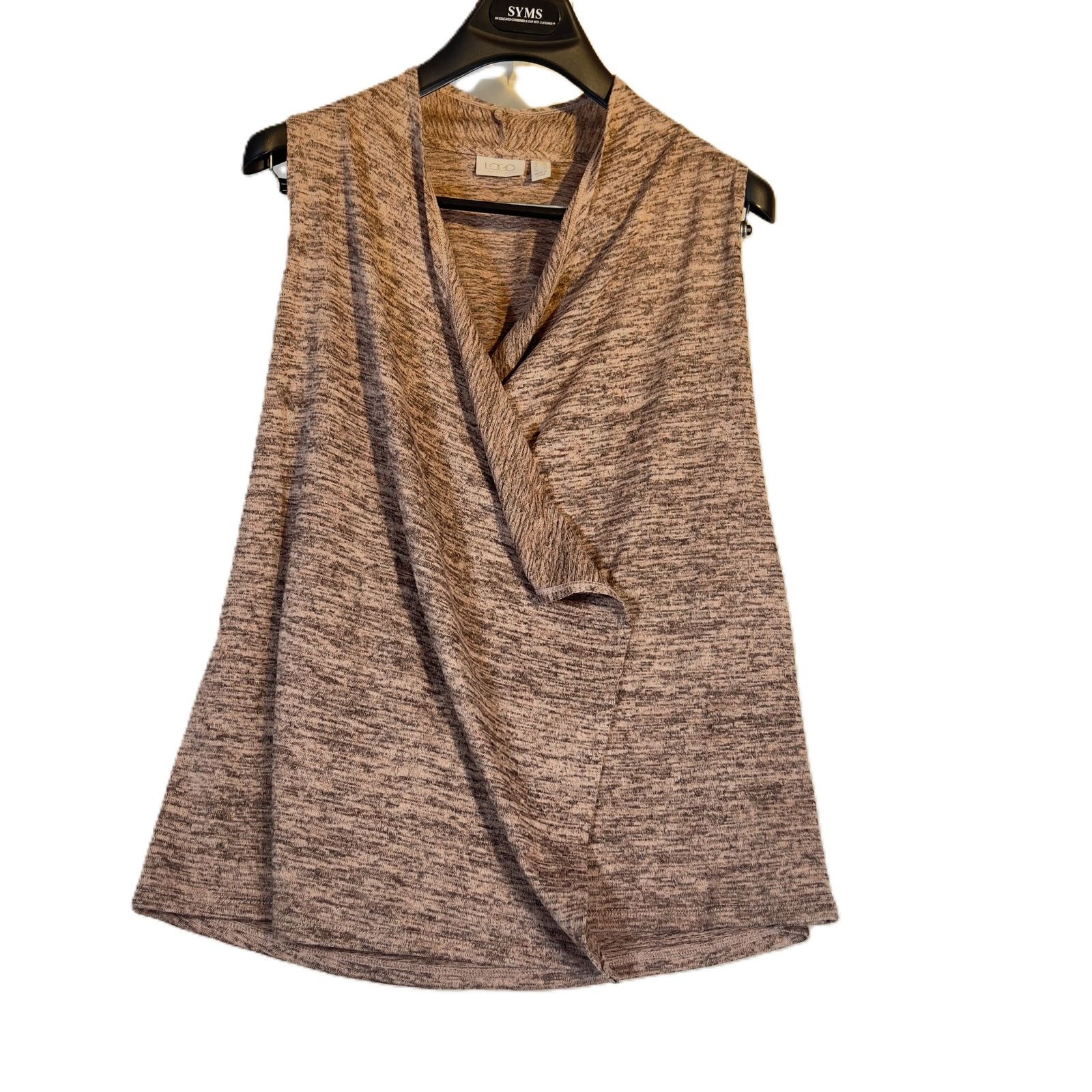 Other Logo Lori Goldstein Open Wrap Sweater Woman's XXS Sleeveless Size XXS / US 00 / IT 34 - 3 Thumbnail