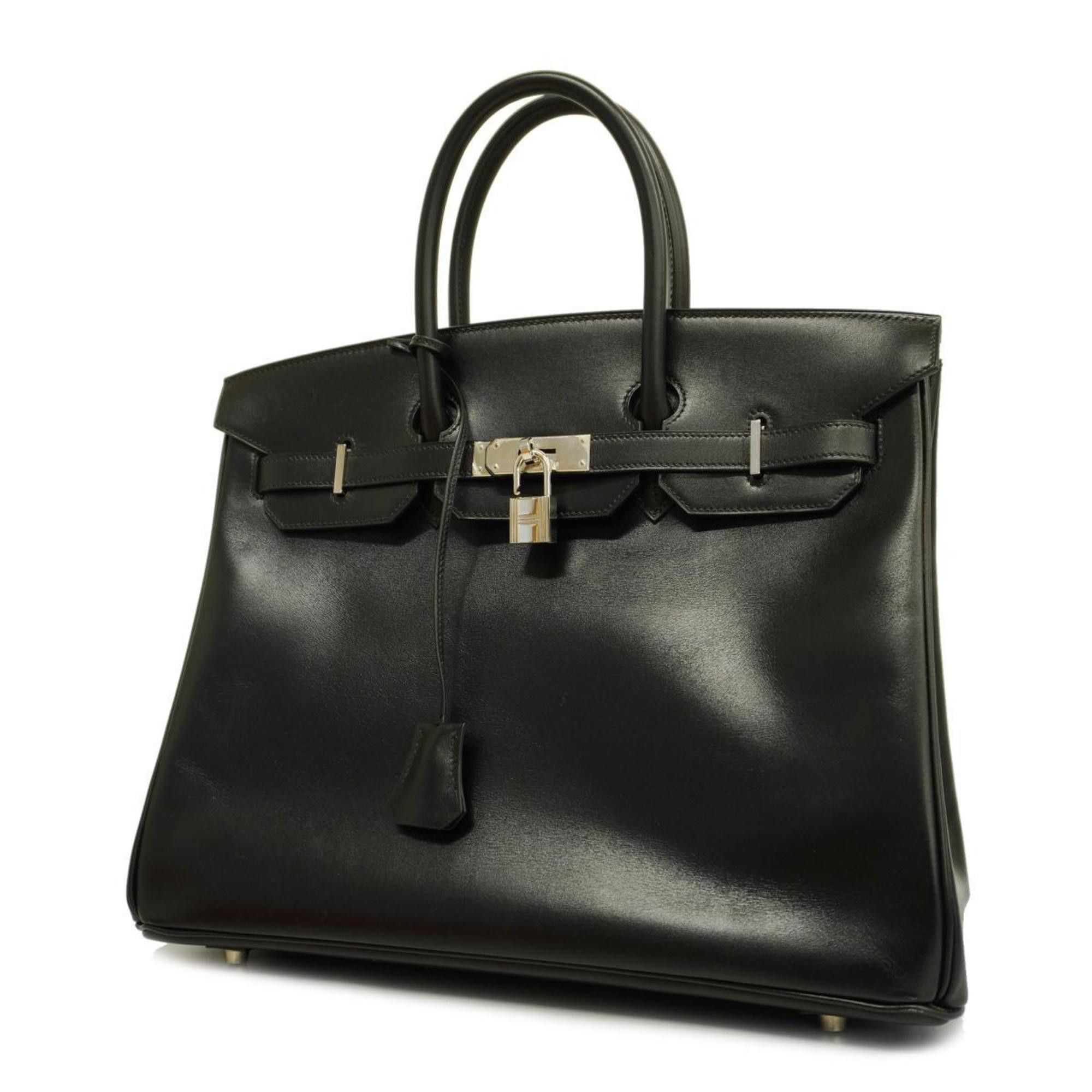 image of Hermes Birkin Handbag in Black, Women's