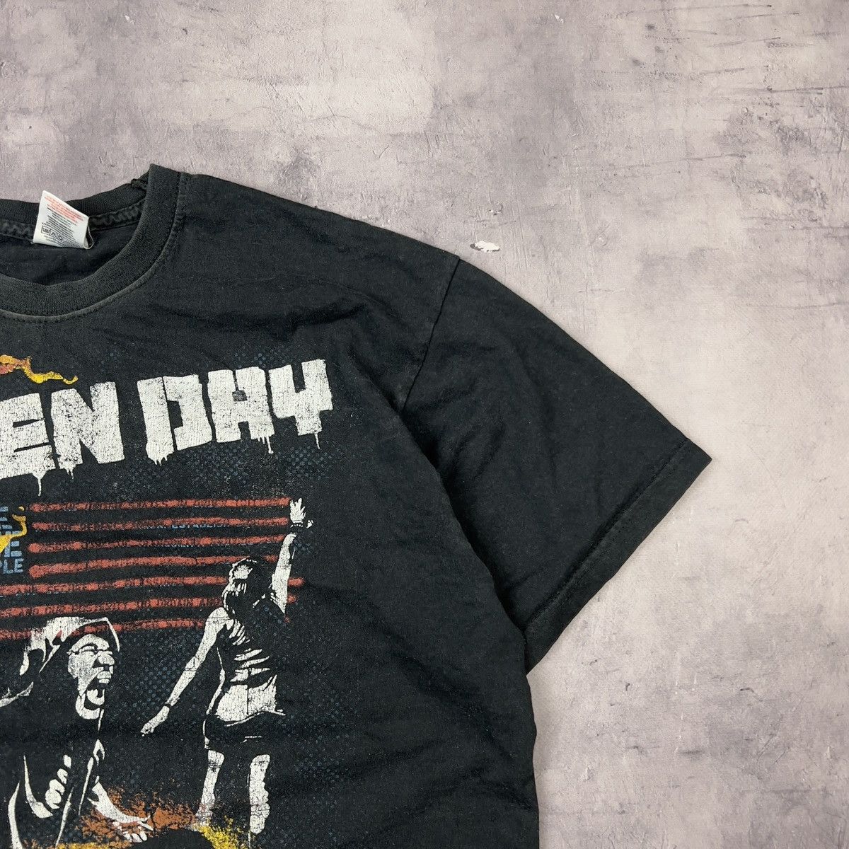 Band Tees × Vintage Rare! Vintage Green Day 21st Century Breakdown Tour 2009 Size US M / EU 48-50 / 2 - 5 Thumbnail