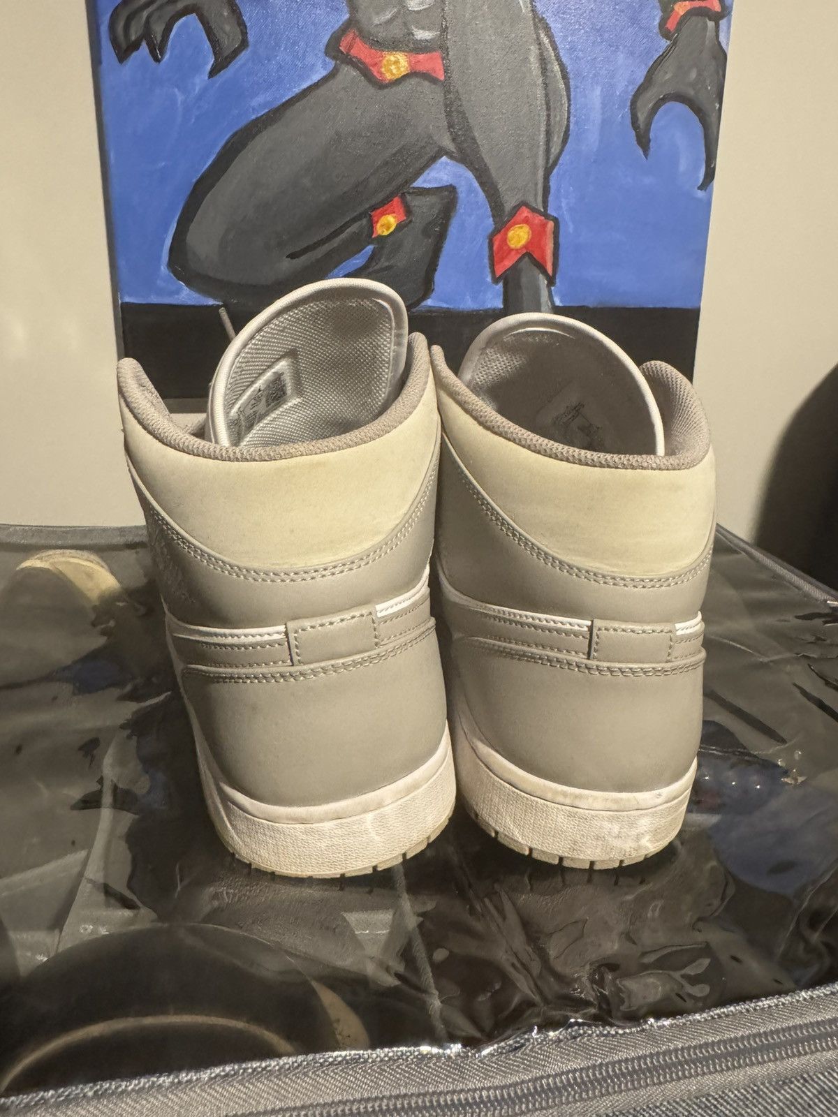 Jordan Brand Jordan 1 Light Bone Grey Size US 11 / EU 44 - 3 Thumbnail