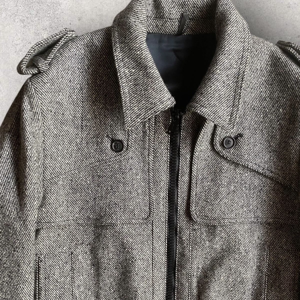 Dior × Hedi Slimane Fall 2006 Wool Blend Jacket Size US S / EU 44-46 / 1 - 2 Thumbnail