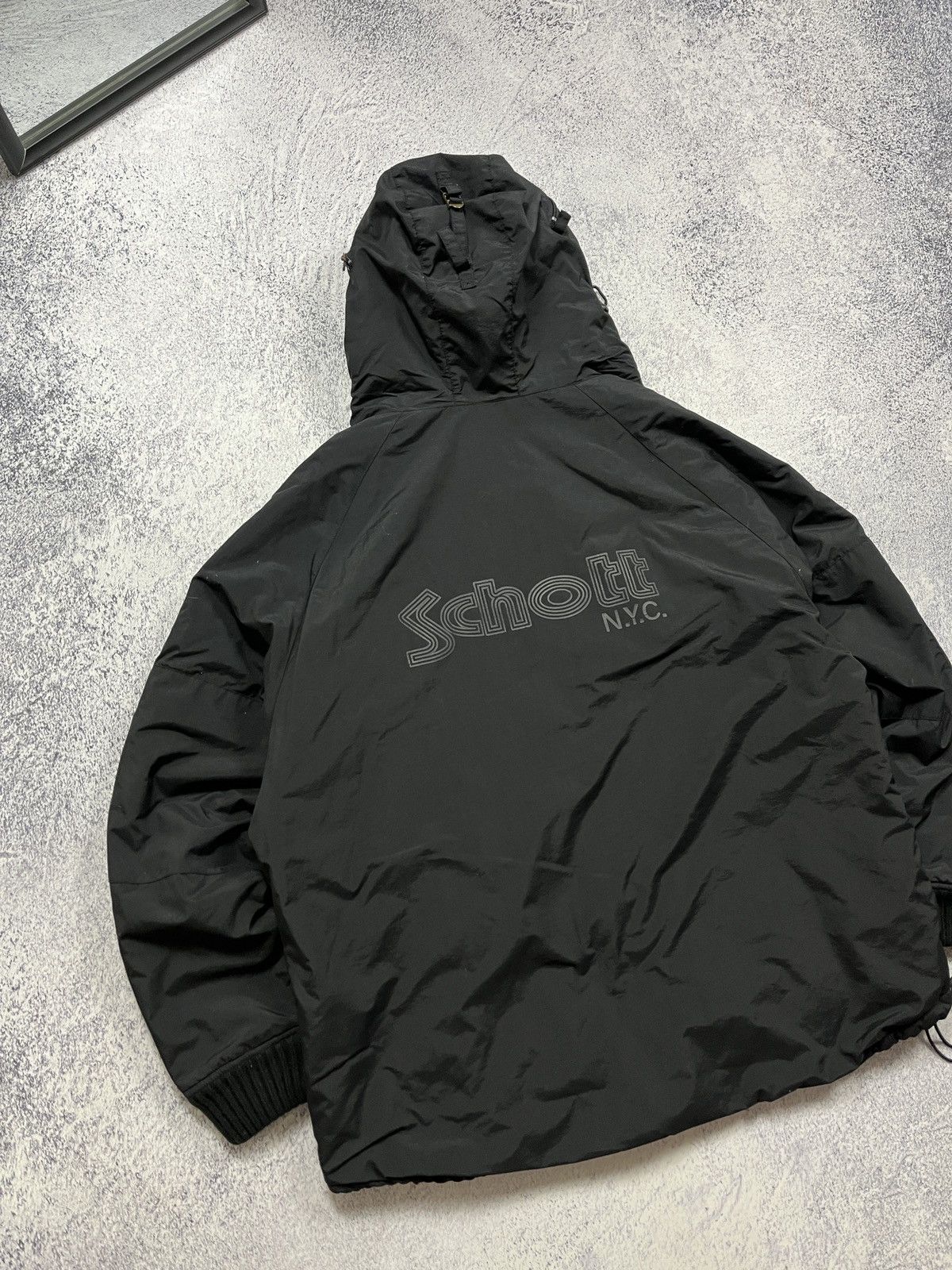Schott × Vintage Schott Multi Zip Ventilated Technical Pullover Ninja Jacket Size US XL / EU 56 / 4 - 17 Thumbnail