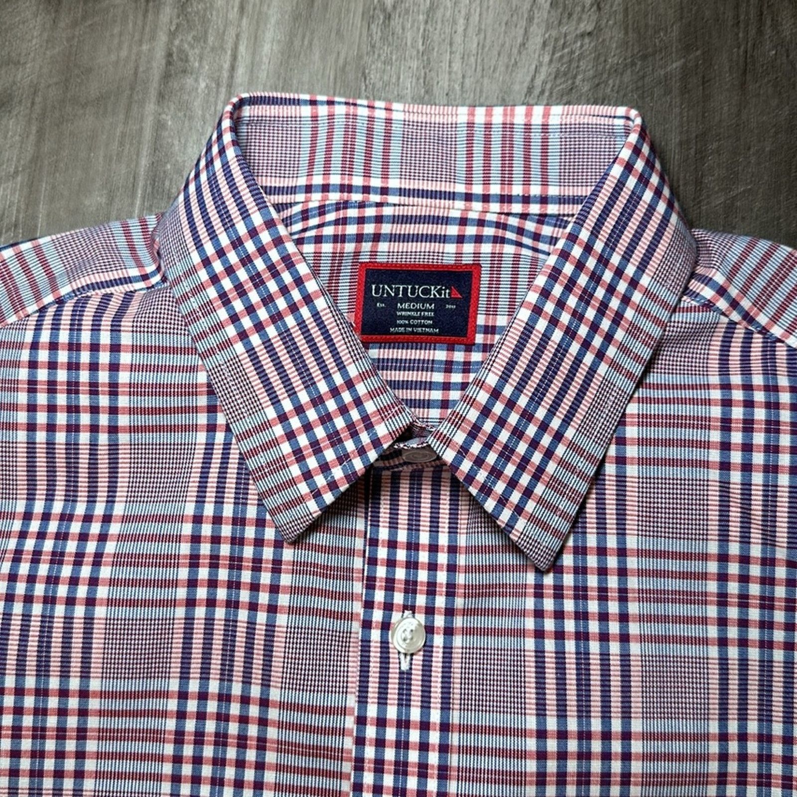 UNTUCKit UnTuckIt Wrinkle Free Long Sleeve Button Down - Medium Size US M / EU 48-50 / 2 - 6 Thumbnail