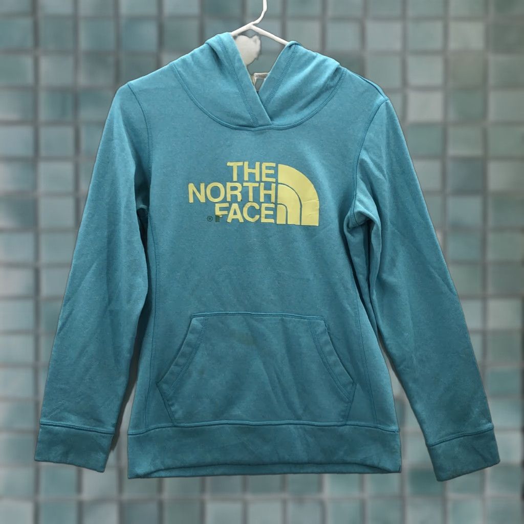 The North Face The North Face Womens Blue Front Pockets Long Sleeve Pullover Hoodie Size Small Size S / US 4 / IT 40 - 1 Thumbnail