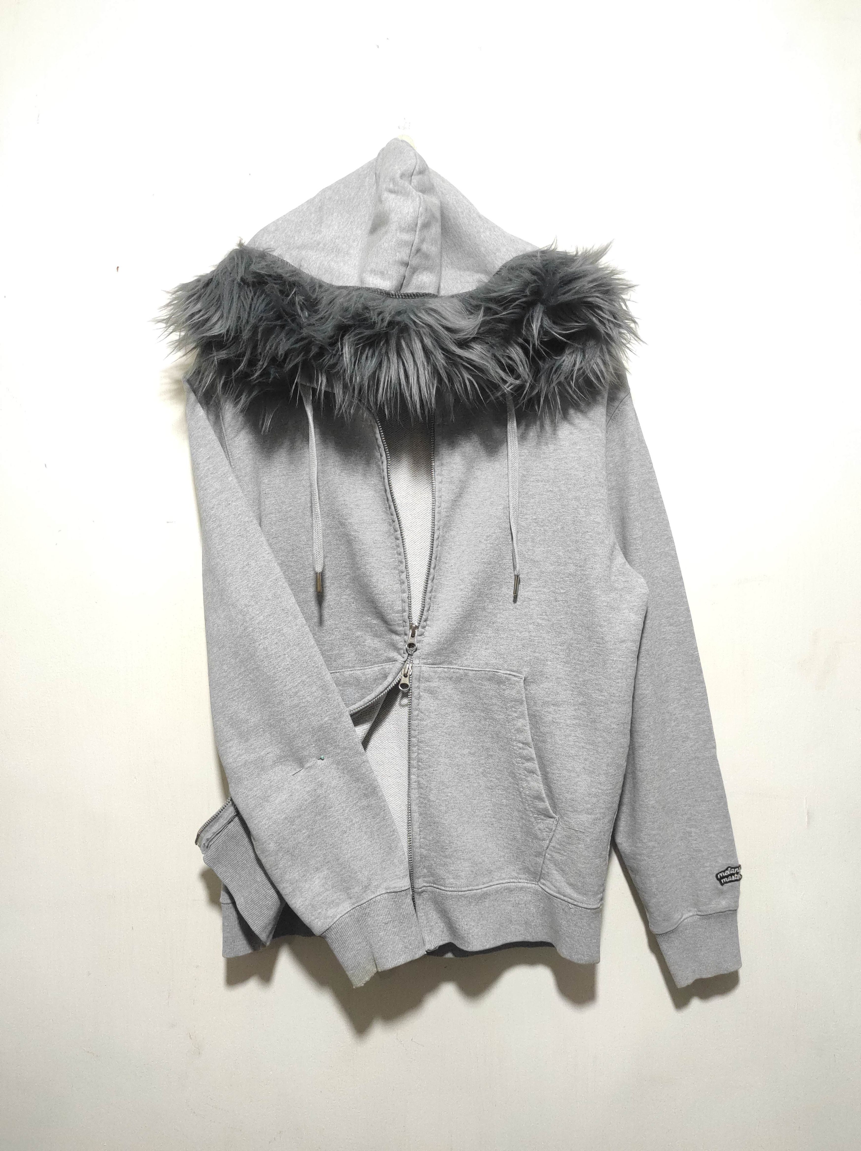 Japanese Brand Malange Master double zip Fur Hoodie LGB IfSixWasNine style Size US M / EU 48-50 / 2 - 2 Thumbnail