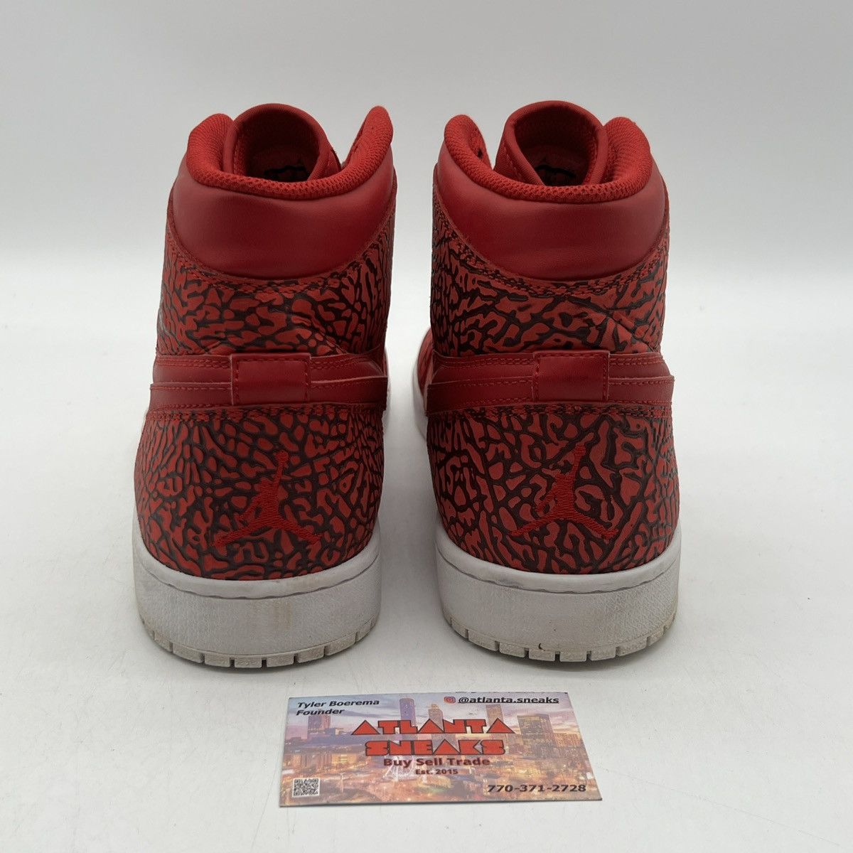 Nike Air Jordan 1 High red elephant Size US 14 / EU 47 - 3 Thumbnail