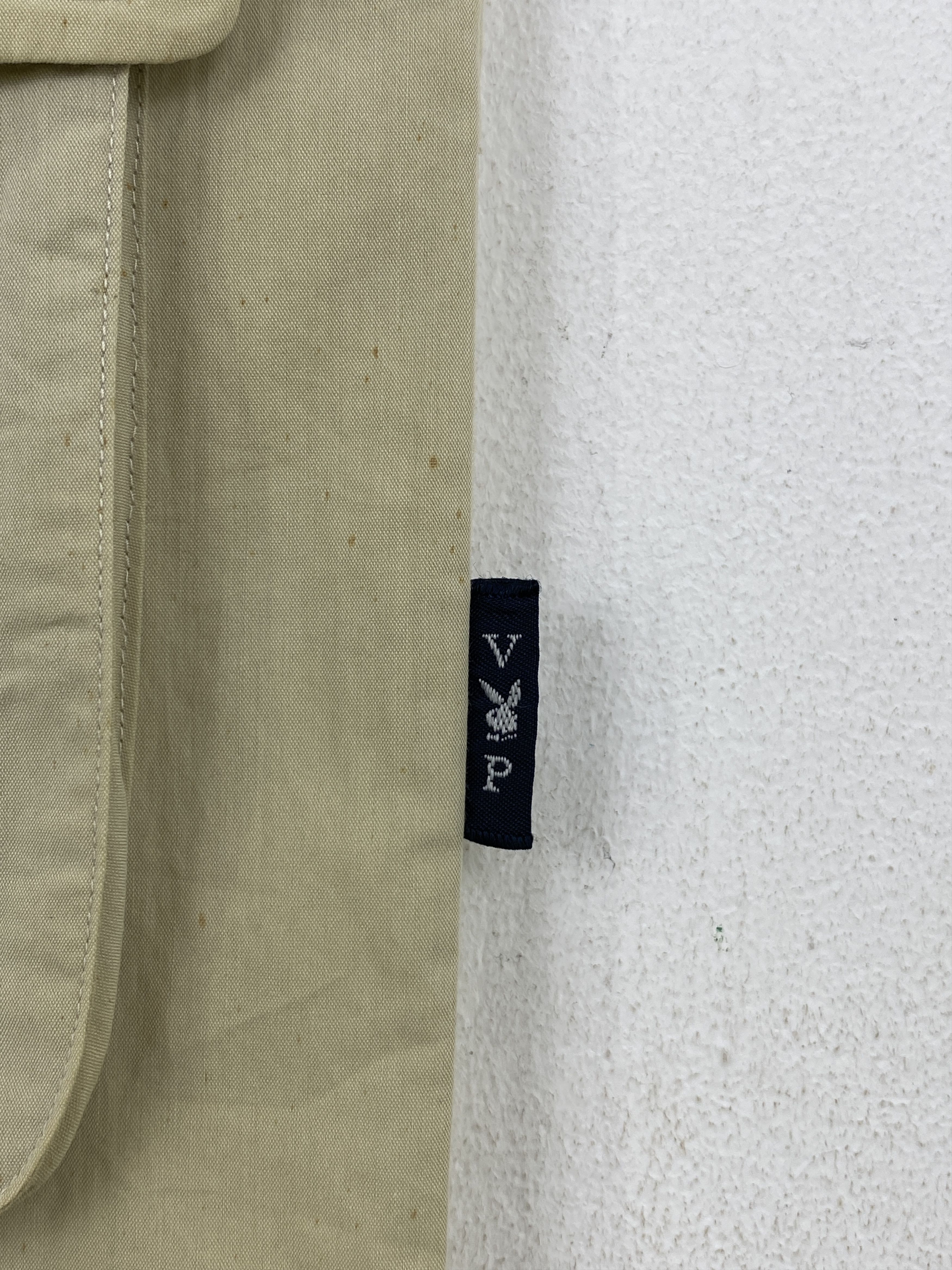Playboy × Vintage Vintage Playboy VIP Zipper Multi Pocket Vest JA0106 Size US L / EU 52-54 / 3 - 8 Thumbnail