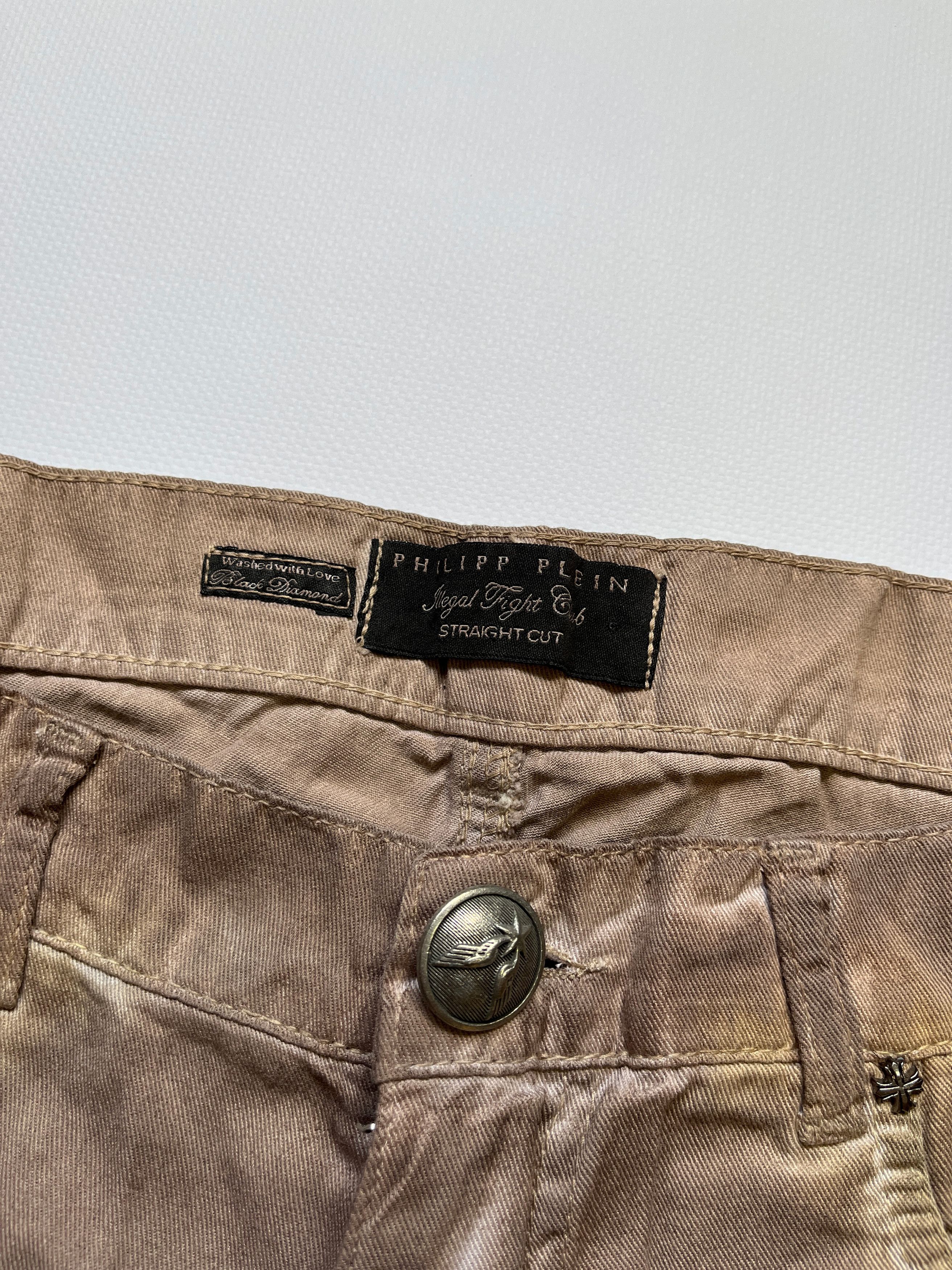 Philipp Plein Vintage Y2K Philipp Plein Faded Shorts Size US 34 / EU 50 - 7 Thumbnail