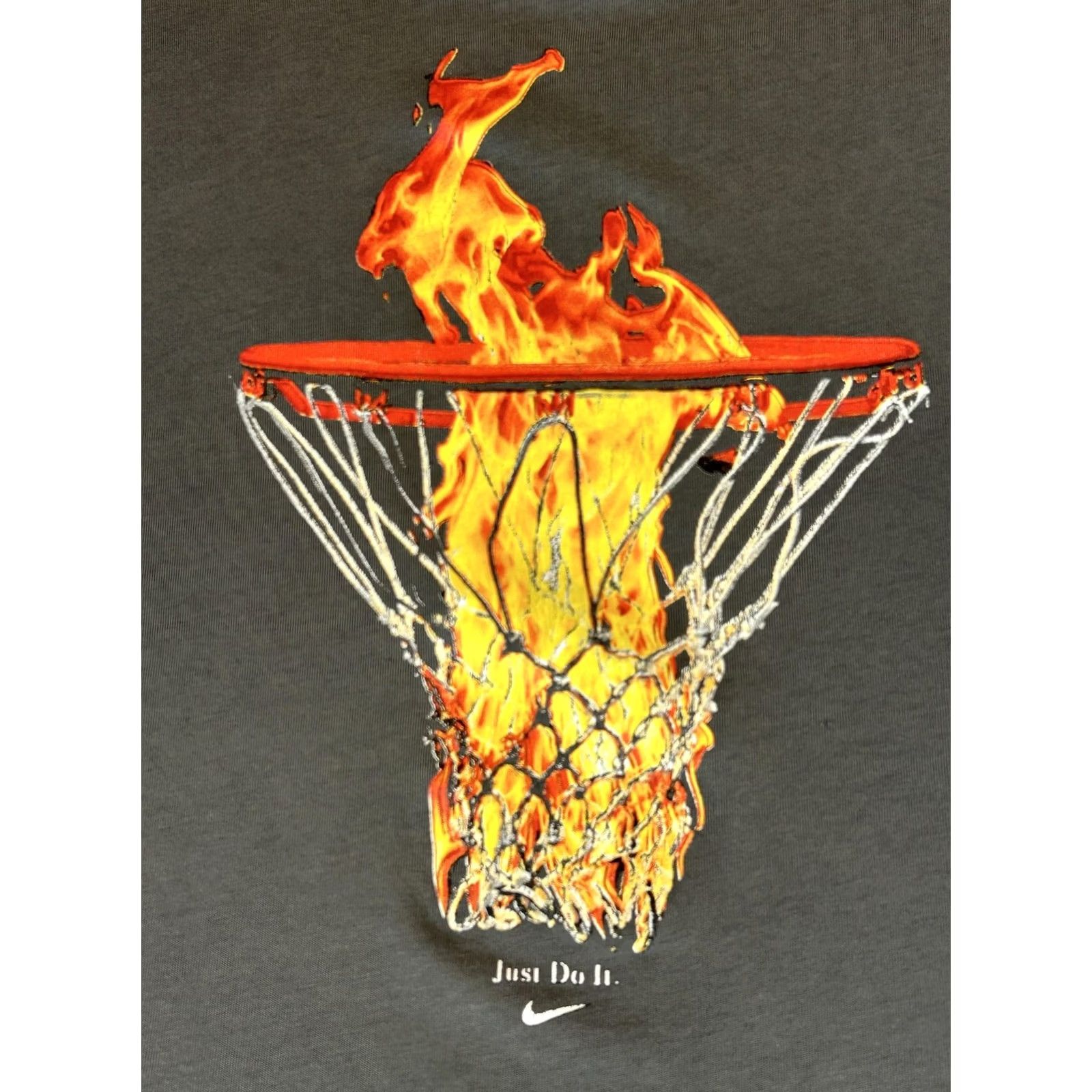Nike Nike Shirt Mens Large Dri Fit Short Sleeve Basketball Hoop Graphic Athletic Cut Size US L / EU 52-54 / 3 - 2 Thumbnail
