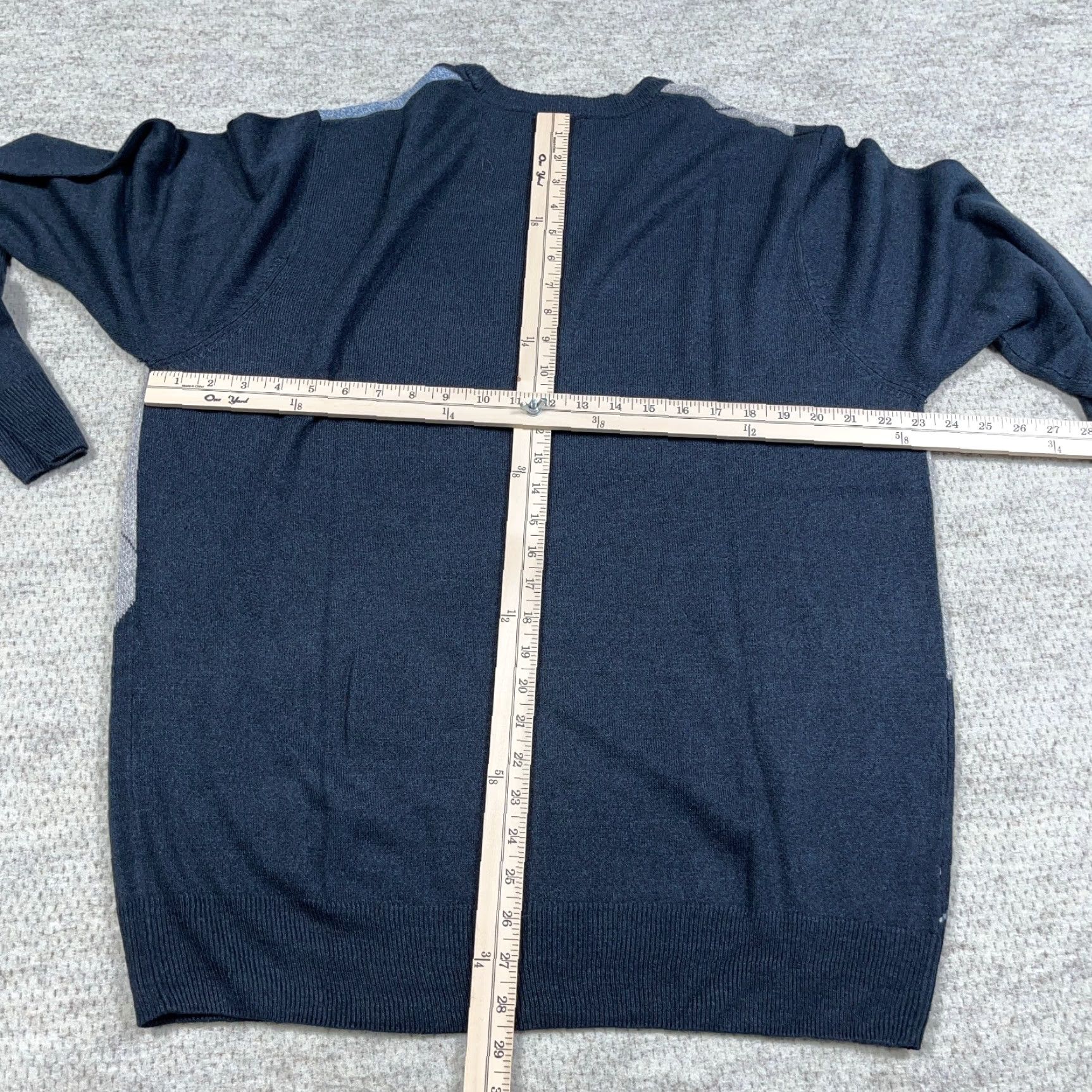 Dockers DOCKERS Sweater Man XLT Blue Diamond Geometric Grandpa Golf Crewneck Pullover Size US XL / EU 56 / 4 - 4 Thumbnail