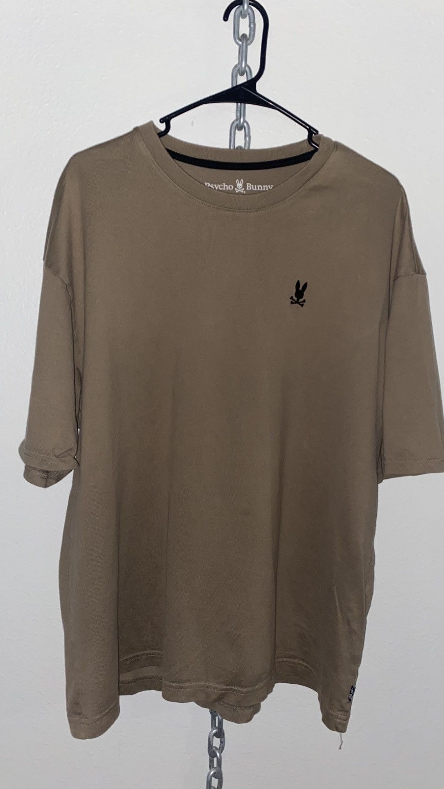 Psycho Bunny Psycho Bunny Tan Relaxed Fit Tee Size US XL / EU 56 / 4 - 1 Thumbnail